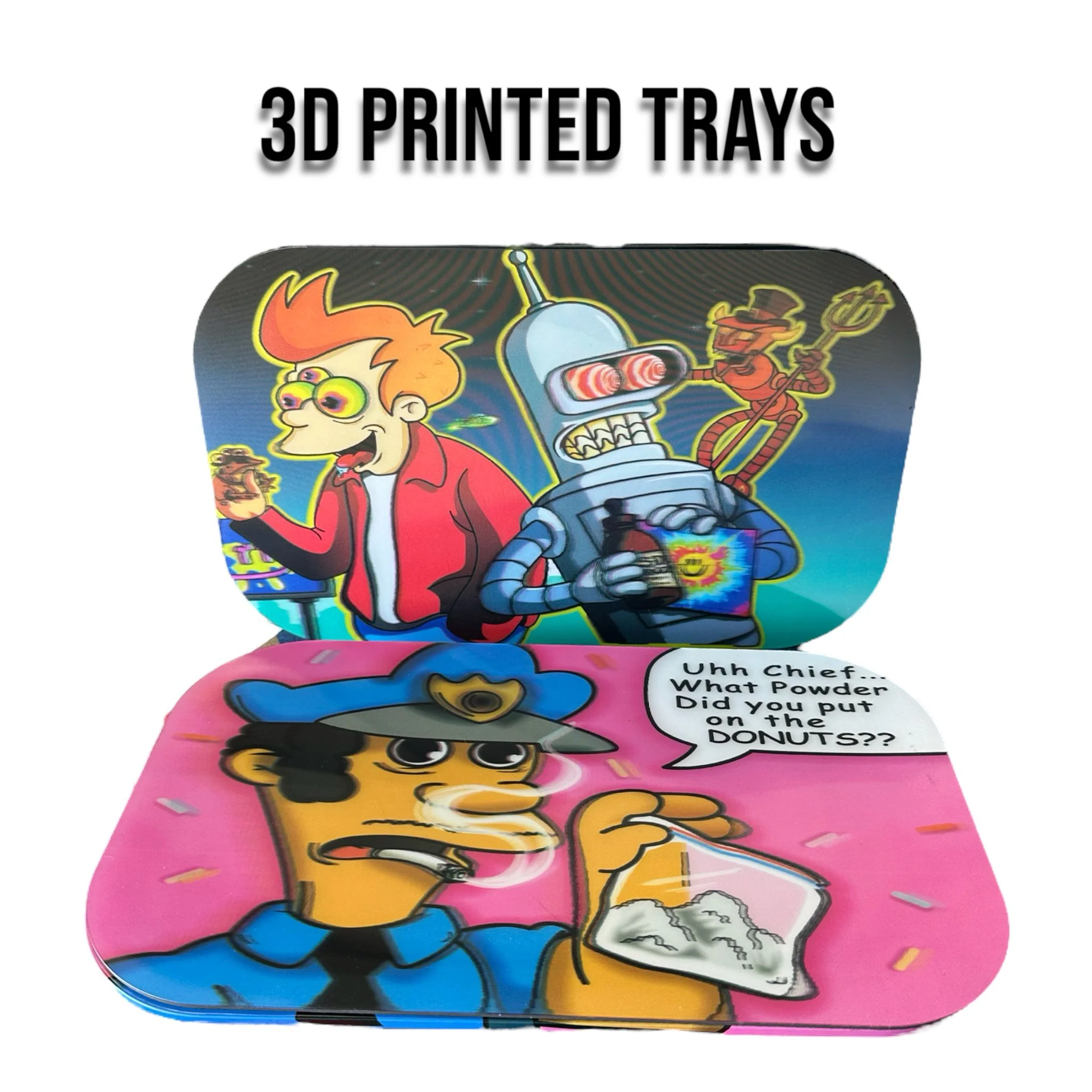 3D Tray With Magnetic Lid