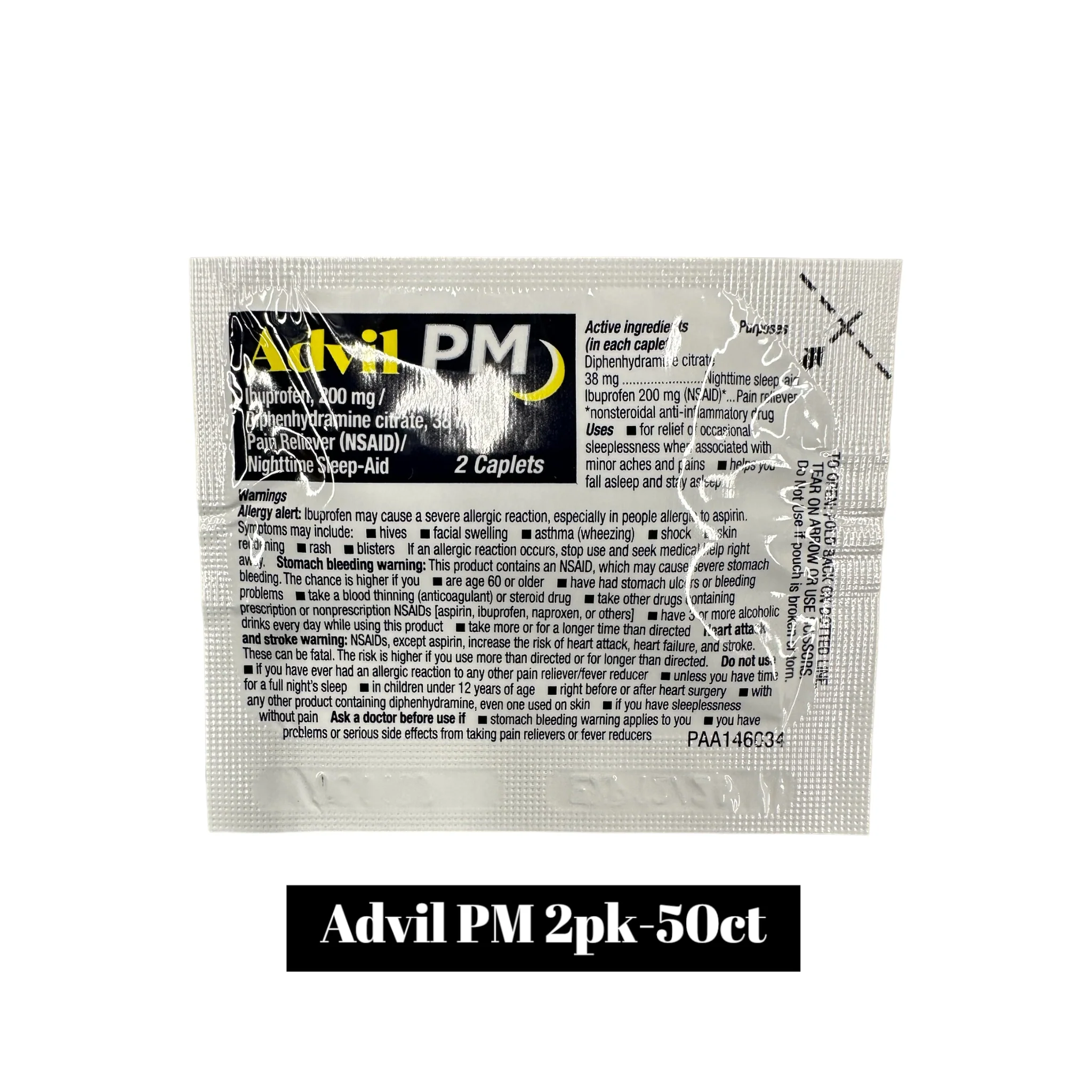 Advil PM Caps 2pk- 50ct - Image 2