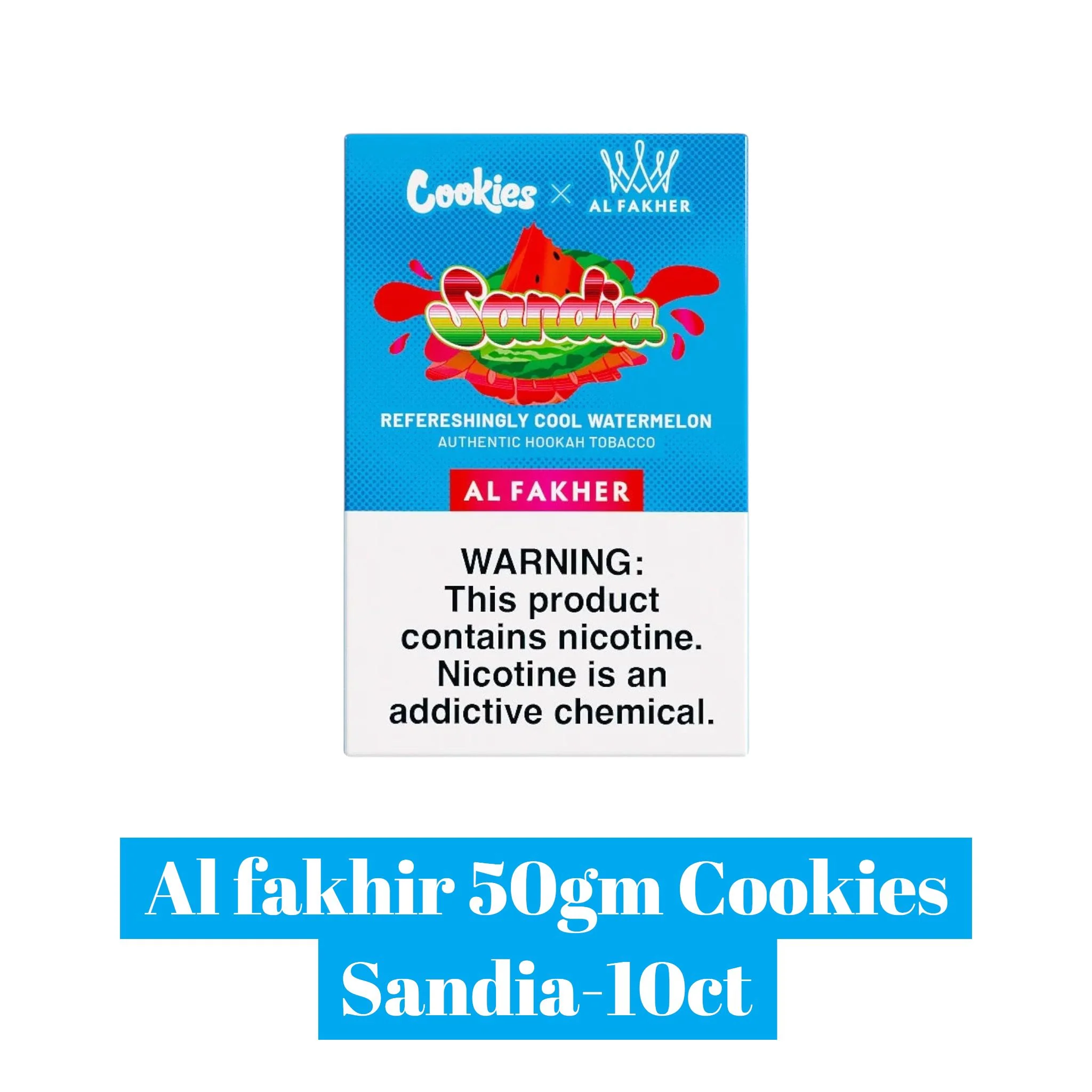 Al Fakhir x Cookies - 50gm Hookah Tobacco - Image 6
