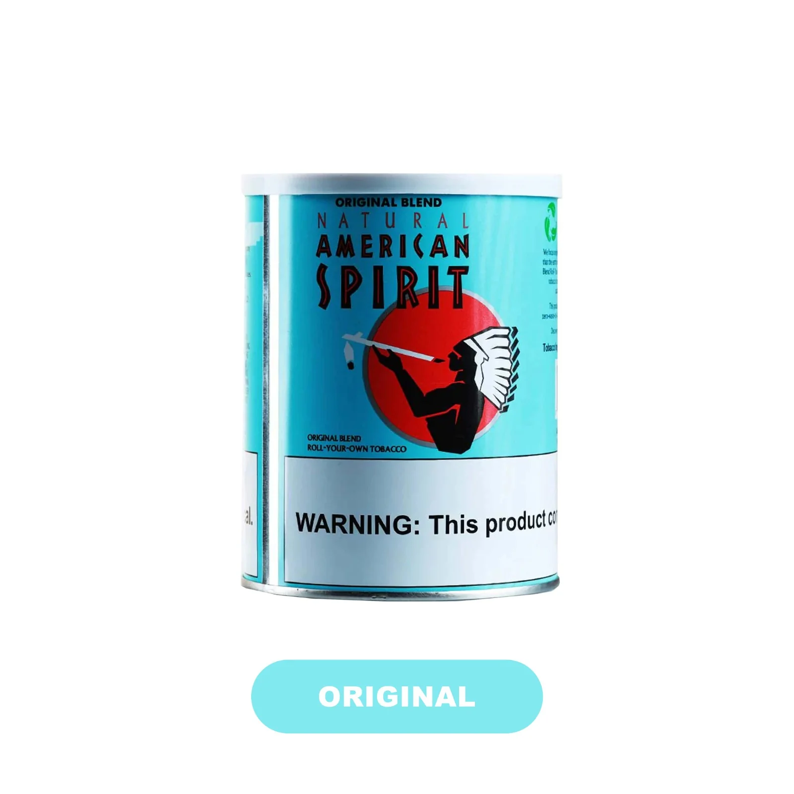 American Spirit Pipe Tobacco Can 5.29oz- 1ct - Image 3