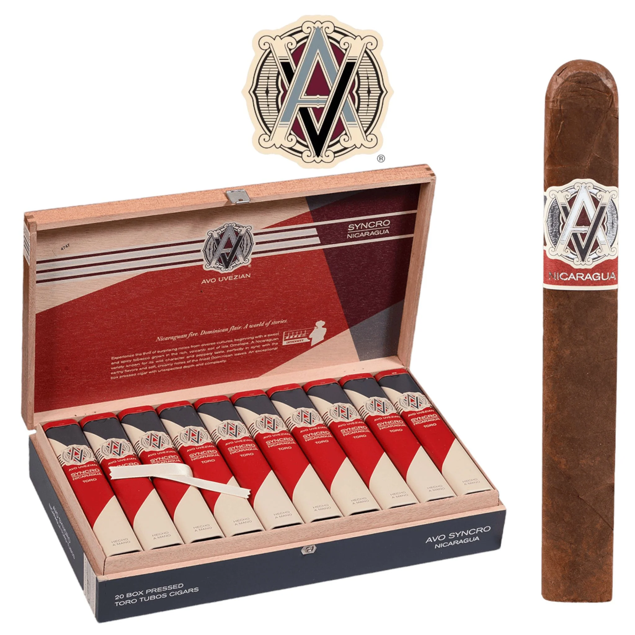 Avo Uvezian Syncro Toro Tubo - 20ct