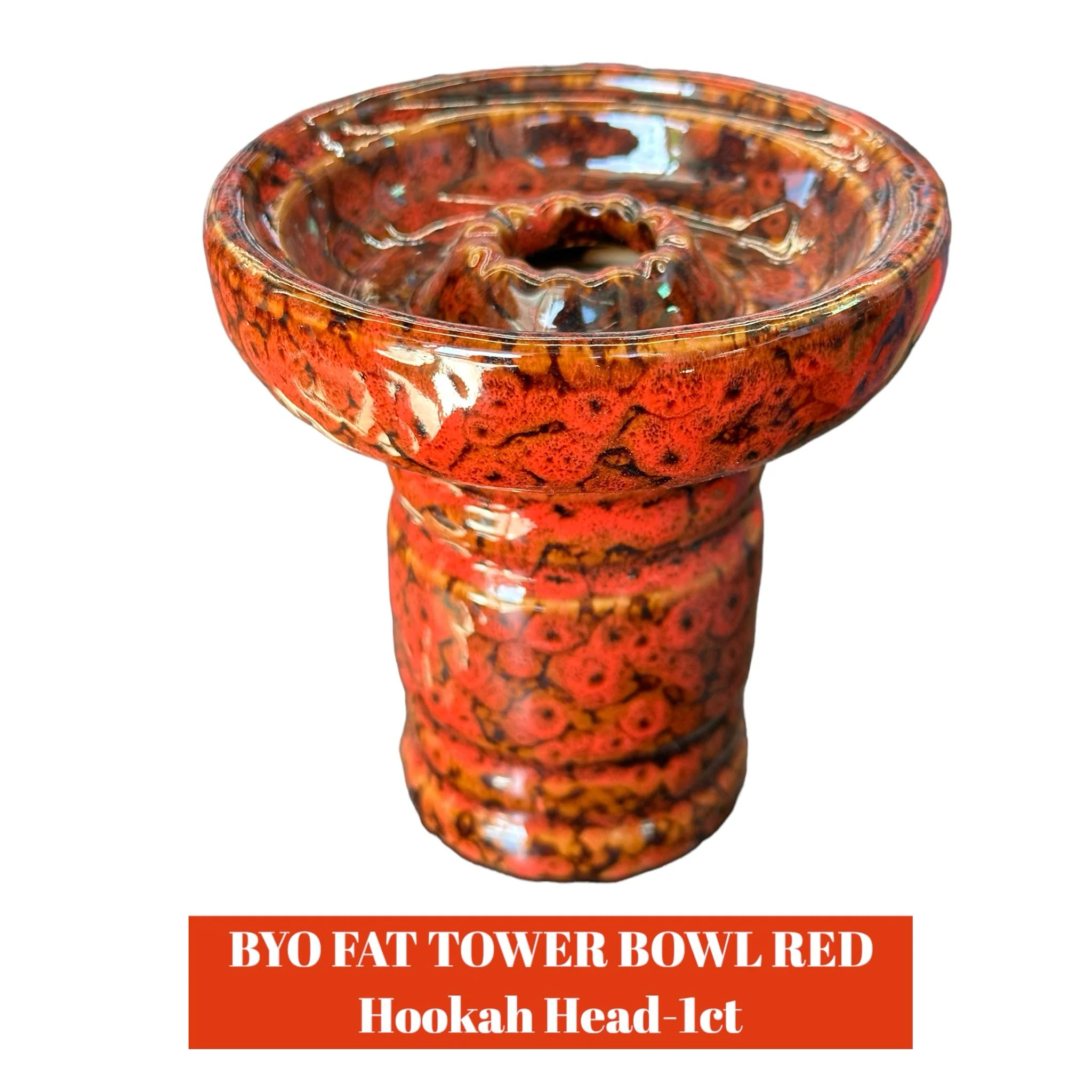 B.Y.O FAT TOWER BOWL Hookah Head-1ct - Image 4