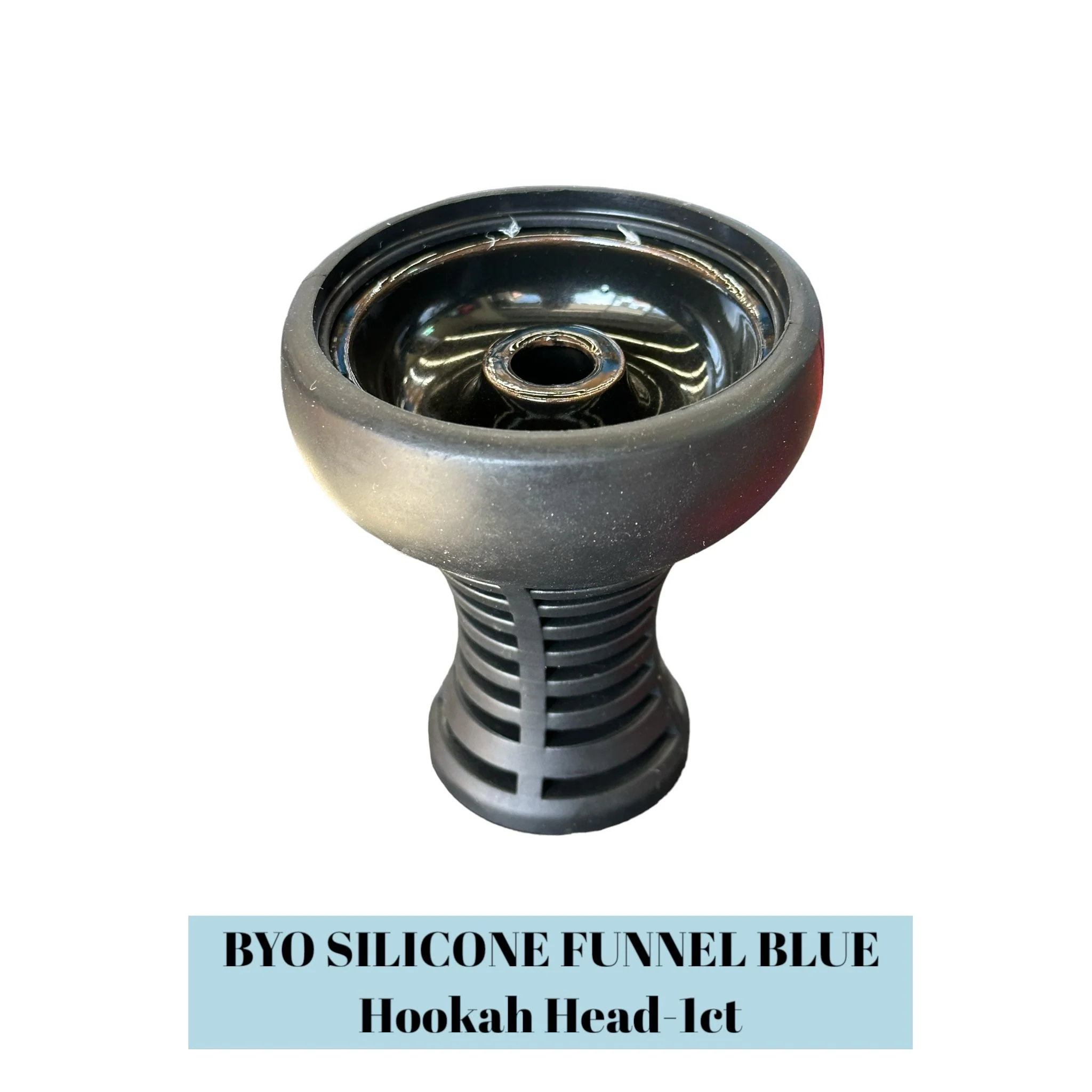 B.Y.O SILICONE FUNNEL Hookah Head-1ct - Image 4