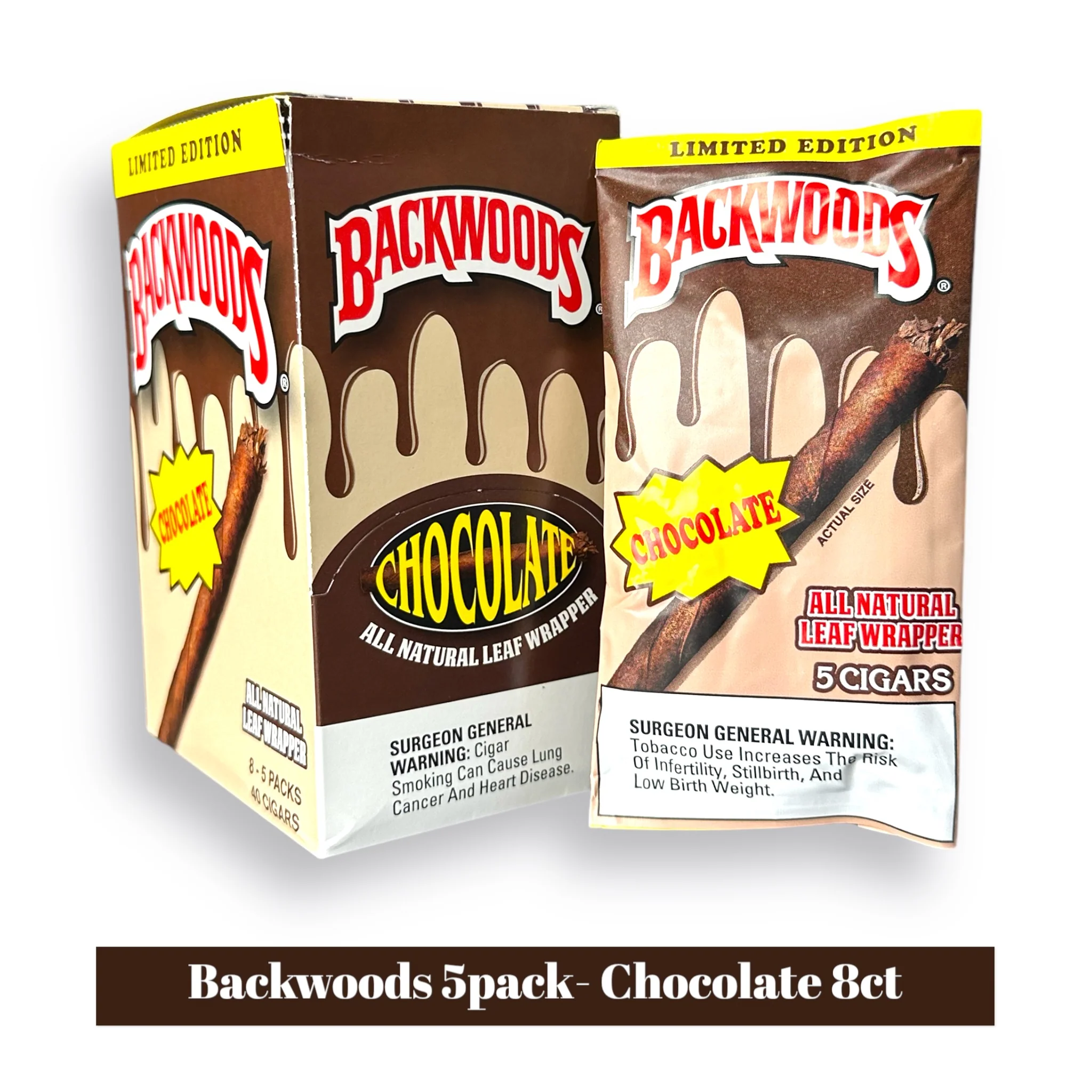 Backwoods Cigars 5pack Display- 8ct - Image 20