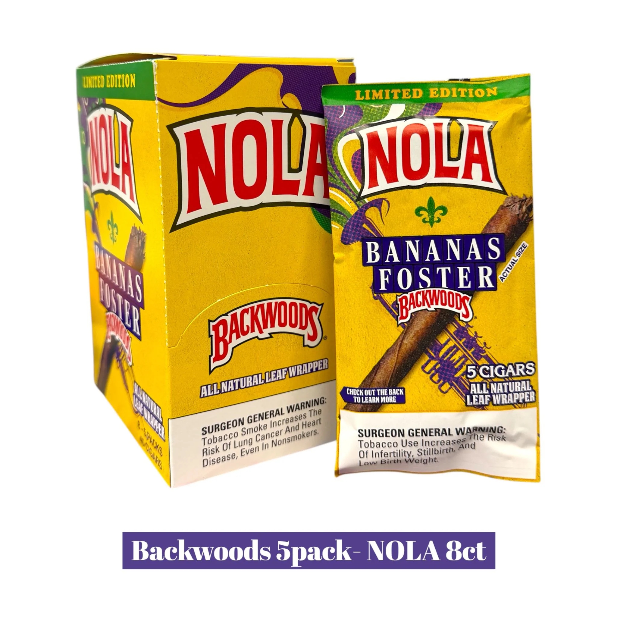 Backwoods Cigars 5pack Display- 8ct - Image 29
