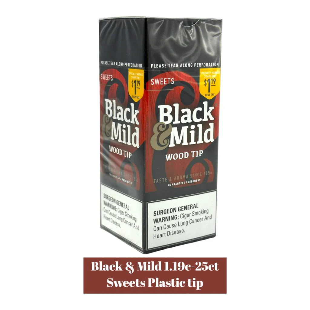Black & Mild 1.19c 25ct Box - Image 3