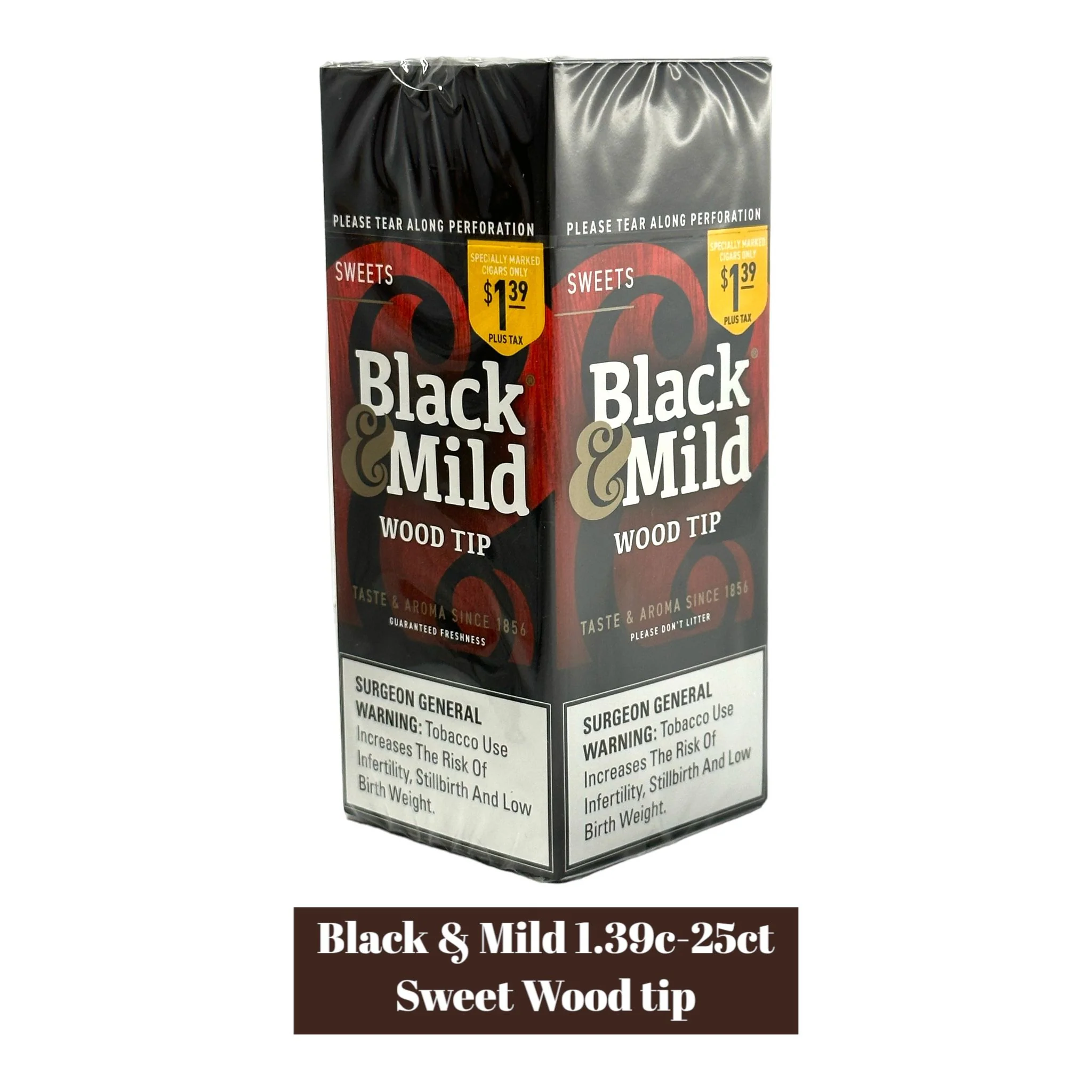 Black & Mild Cigars 1.39c 25ct Box - Image 4