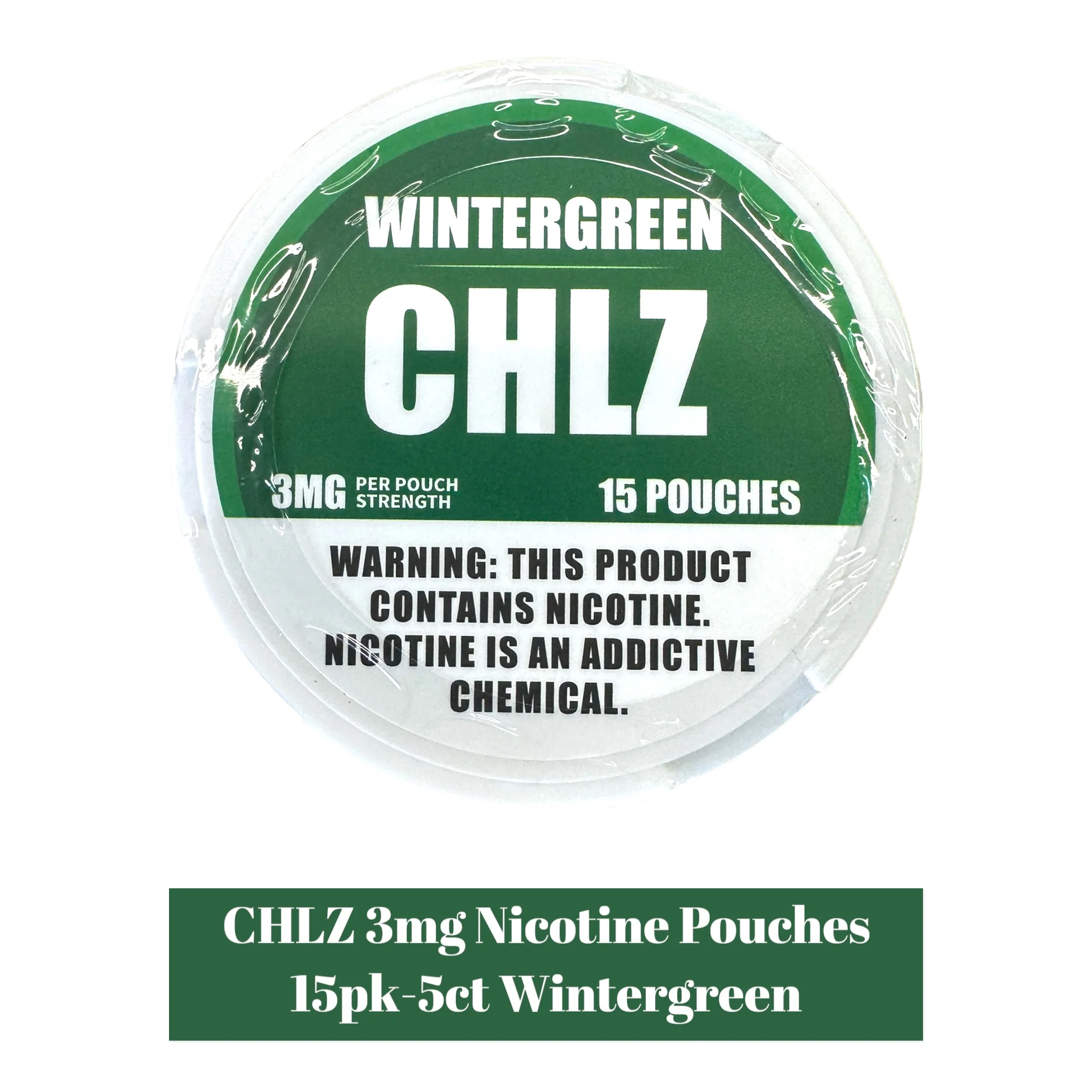 CHLZ Nicotine Pouch 3mg 15pk - 5ct - Image 5