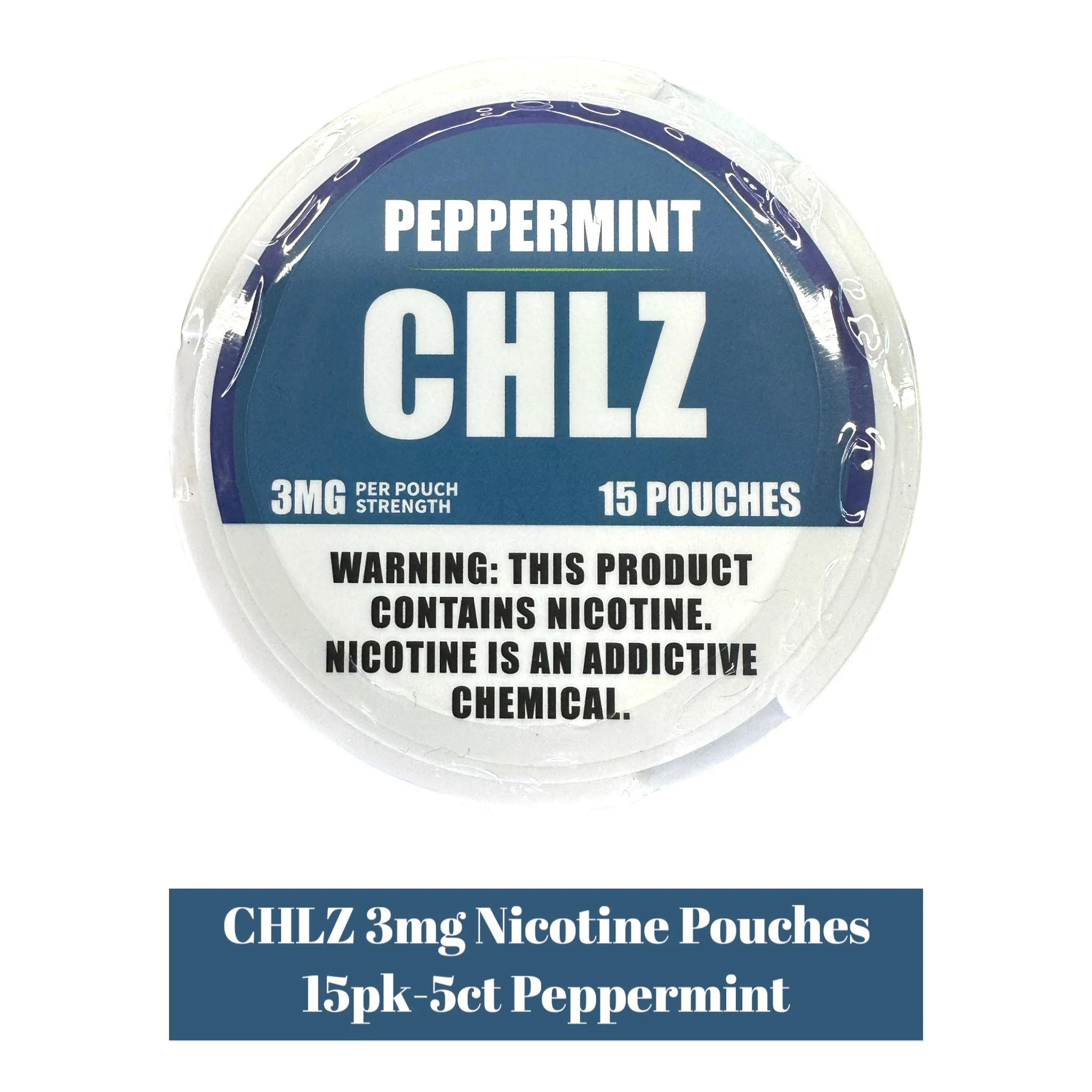 CHLZ Nicotine Pouch 3mg 15pk - 5ct - Image 6