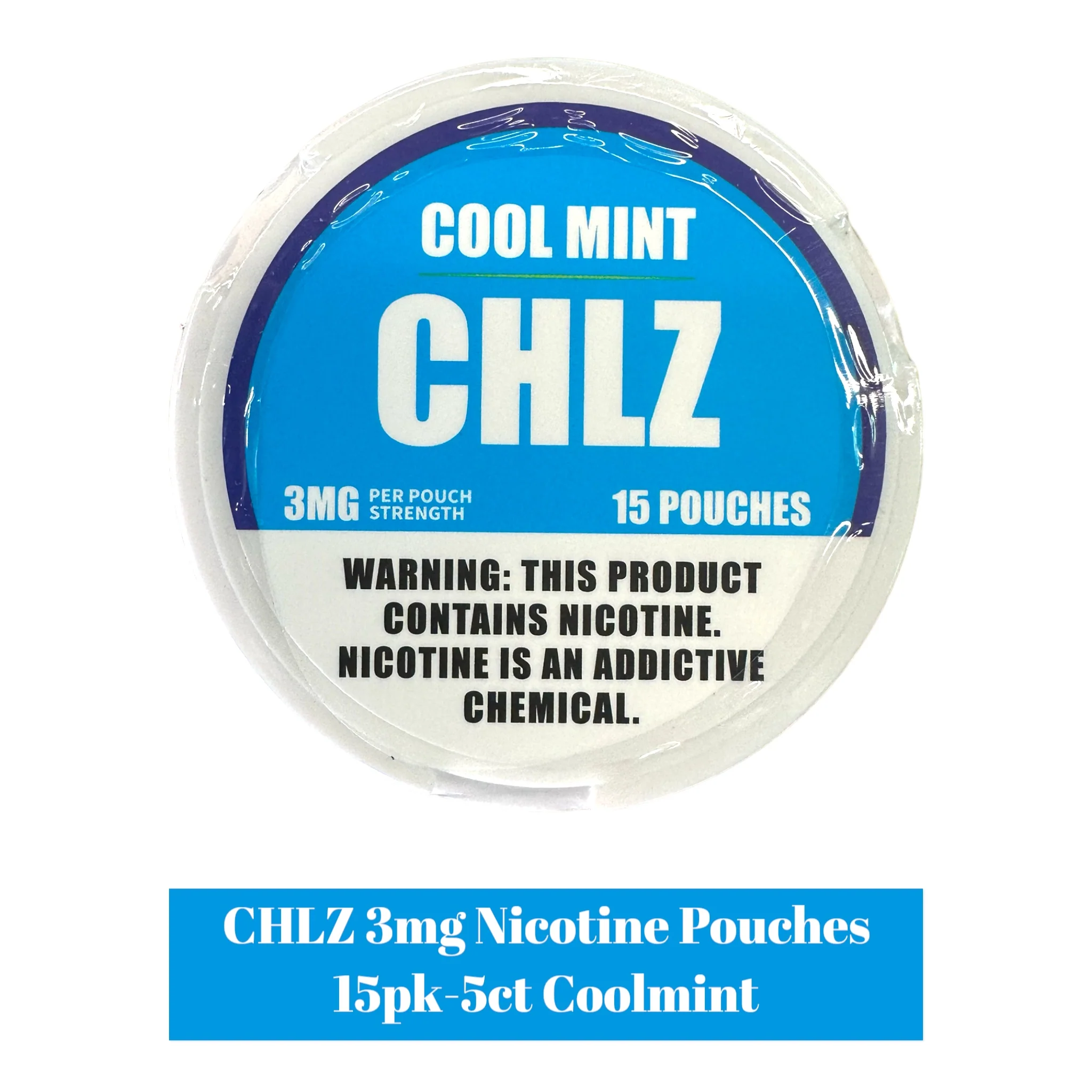 CHLZ Nicotine Pouch 3mg 15pk - 5ct - Image 8