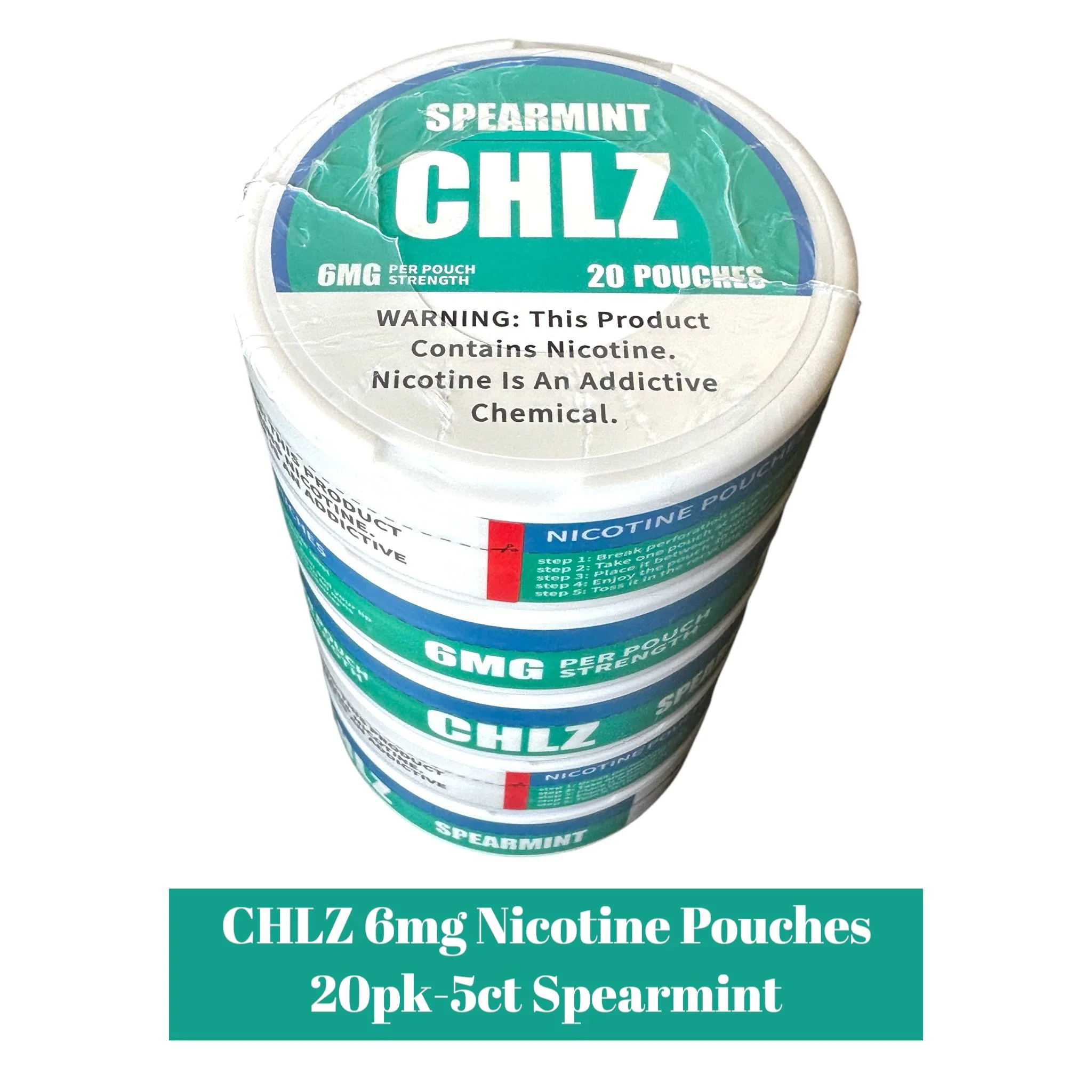 CHLZ Nicotine Pouch 6mg 20pk - 5ct - Image 4