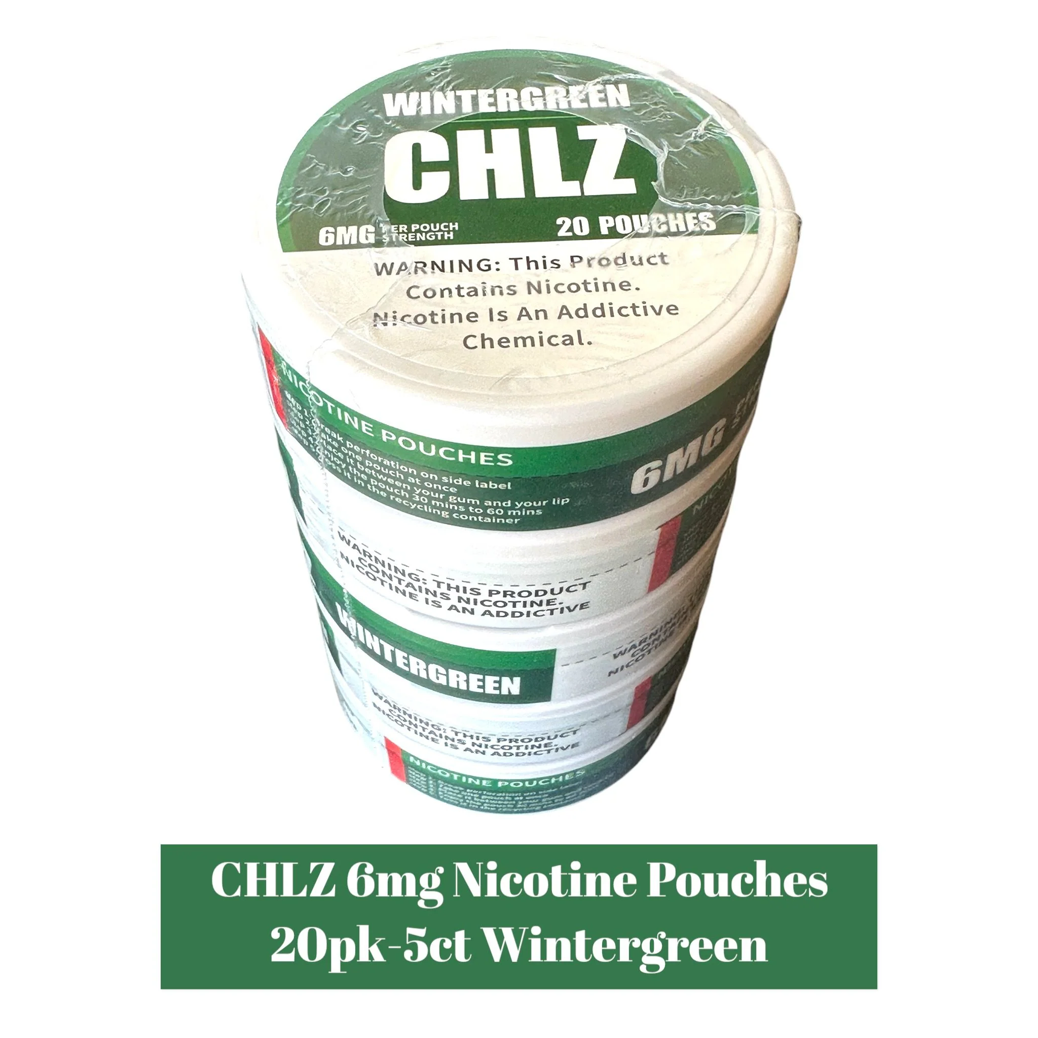 CHLZ Nicotine Pouch 6mg 20pk - 5ct - Image 5