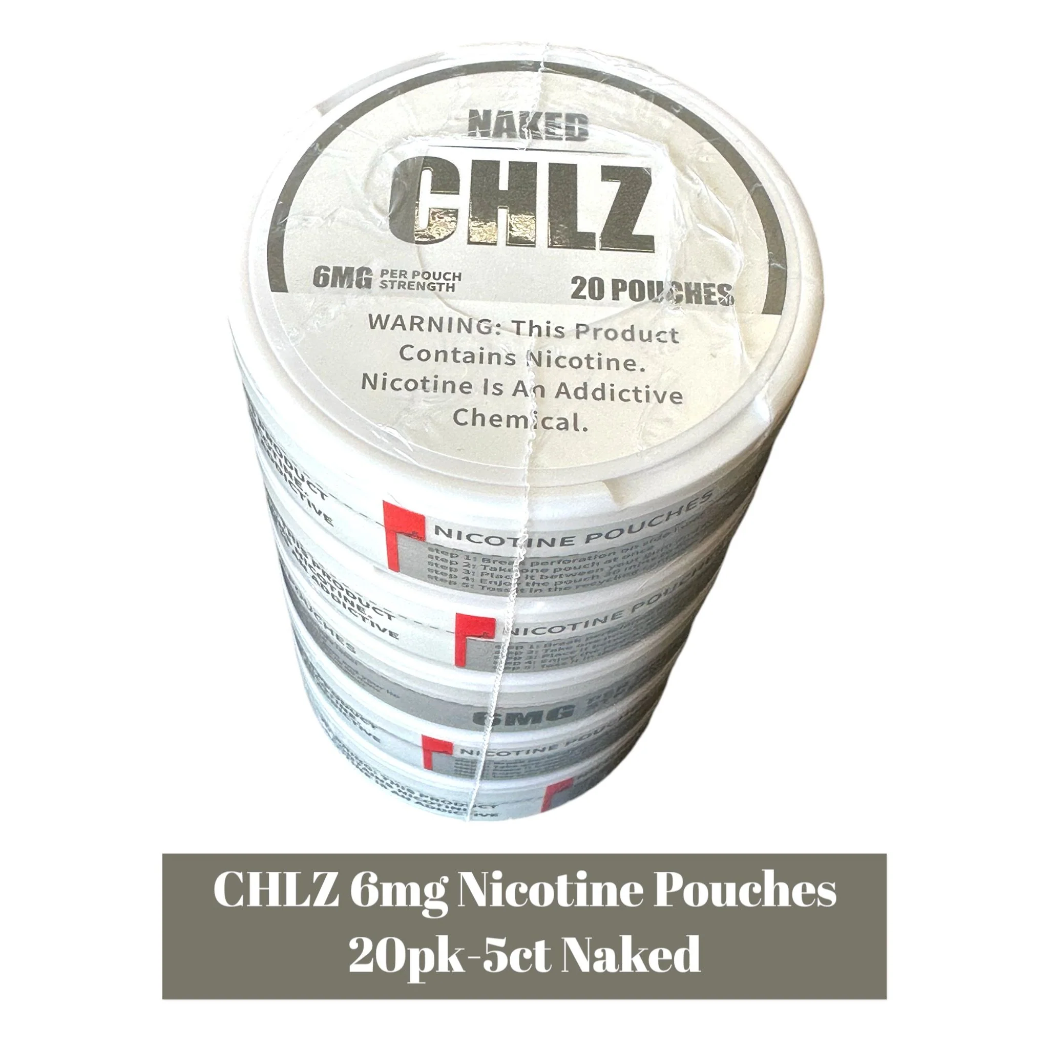 CHLZ Nicotine Pouch 6mg 20pk - 5ct - Image 8