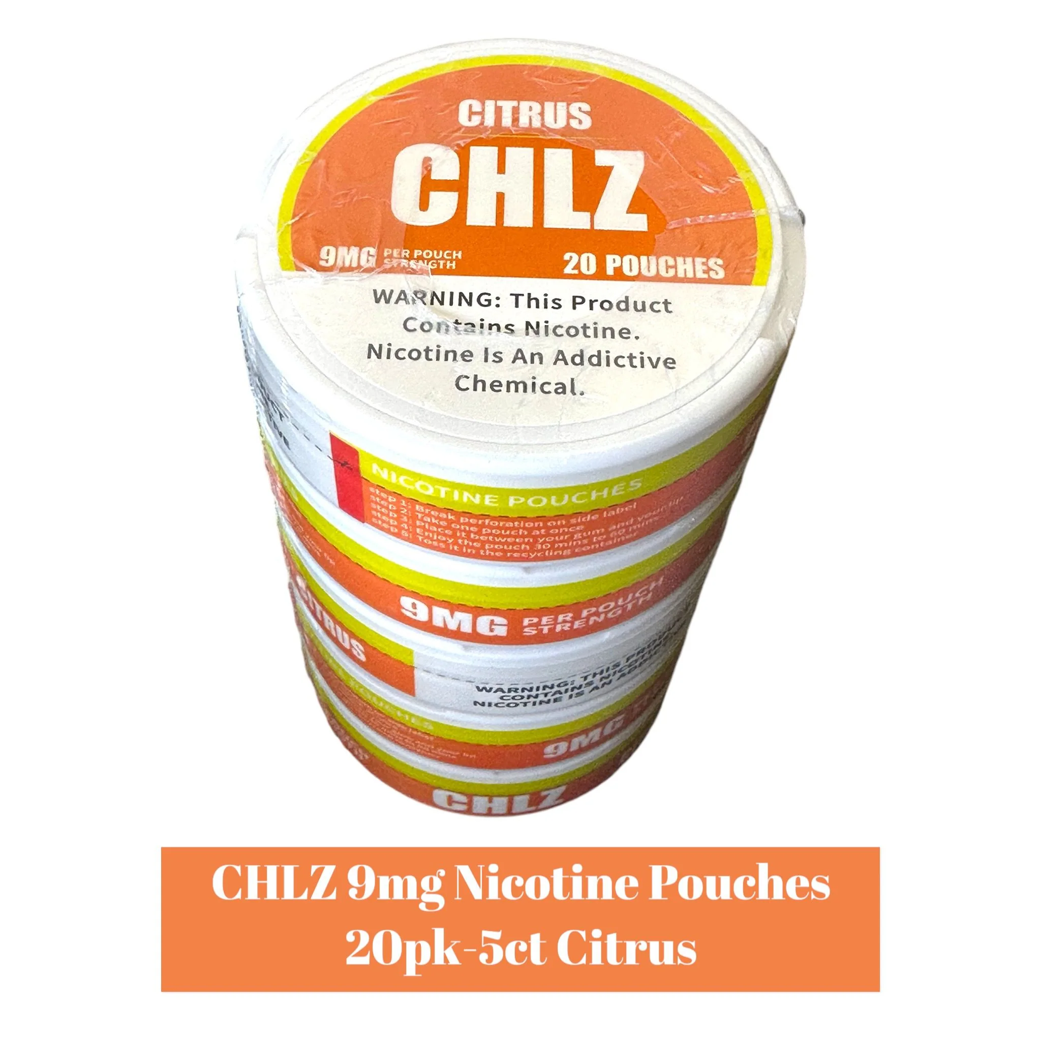 CHLZ Nicotine Pouch 9mg 20pk - 5ct - Image 4