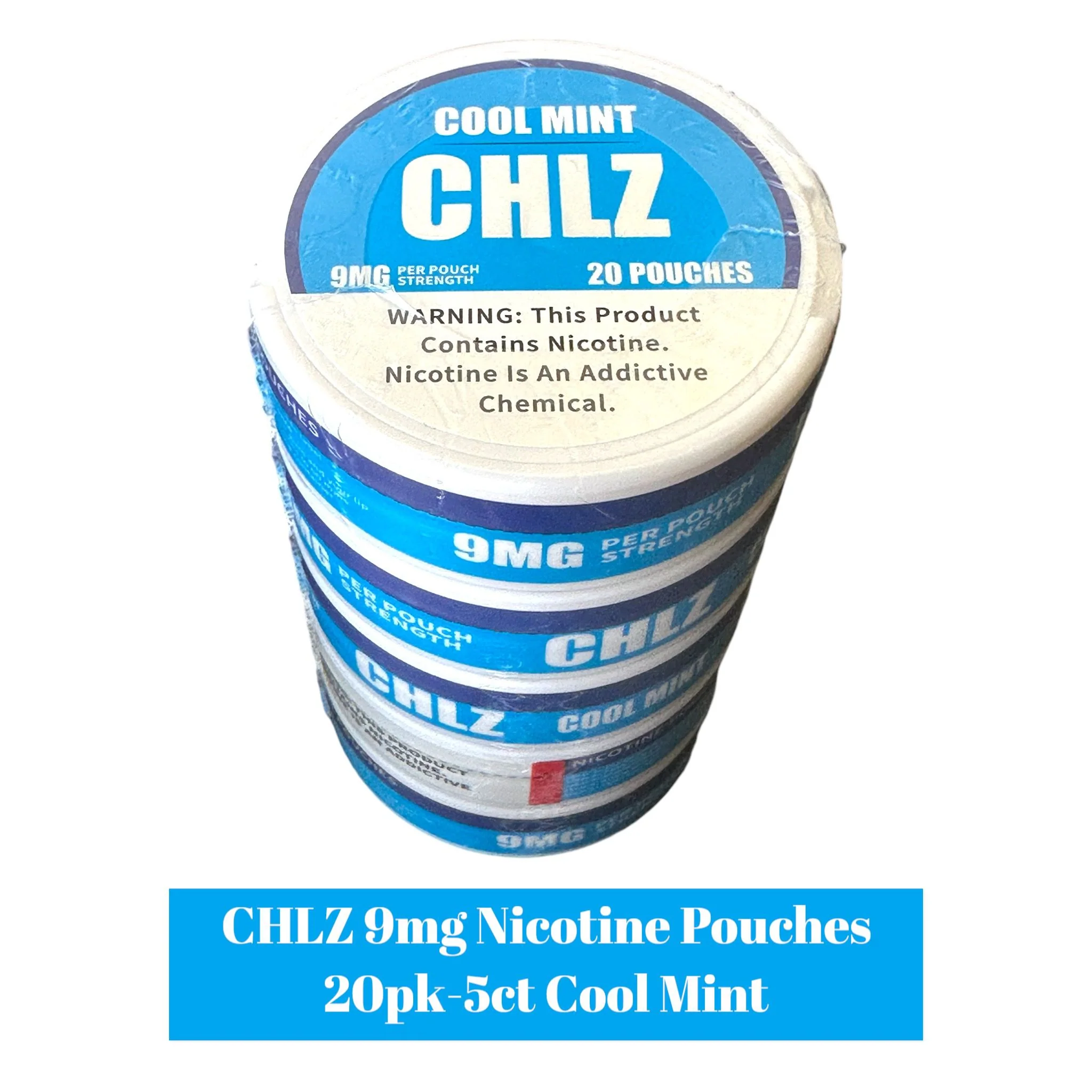 CHLZ Nicotine Pouch 9mg 20pk - 5ct - Image 5