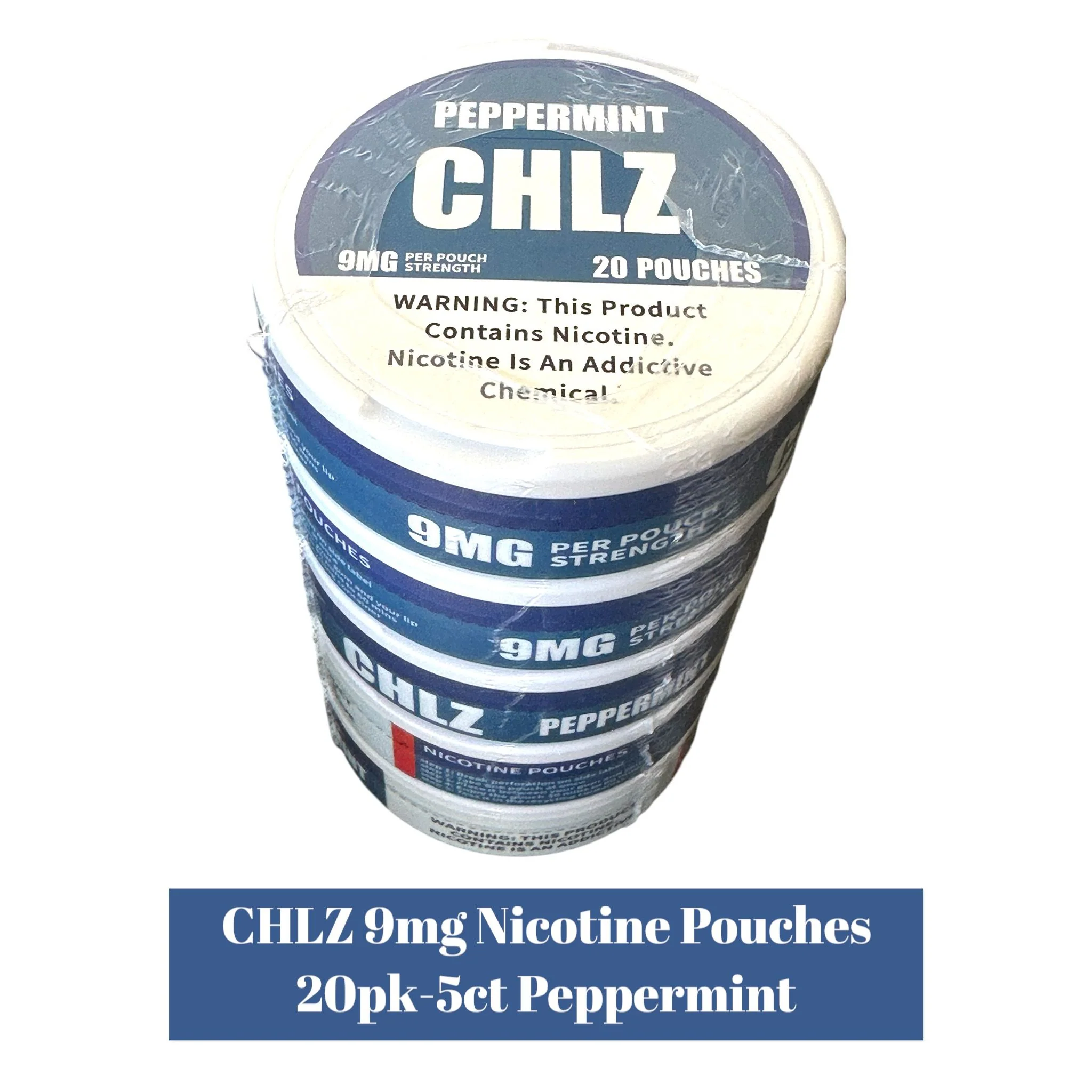 CHLZ Nicotine Pouch 9mg 20pk - 5ct - Image 7
