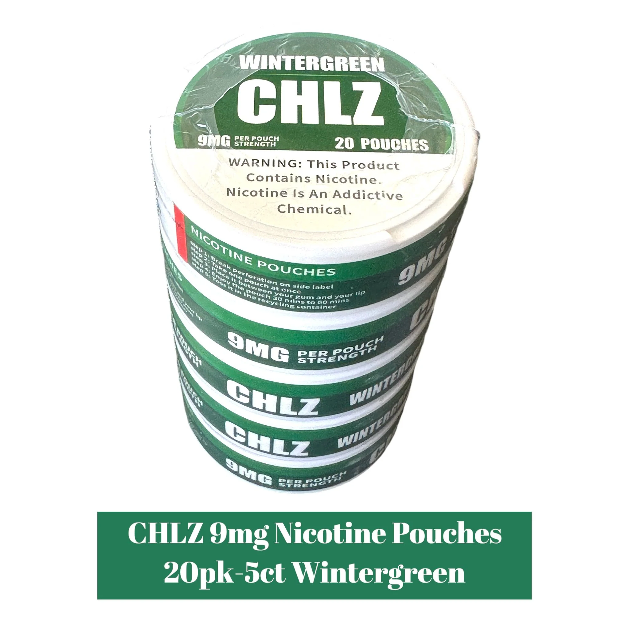 CHLZ Nicotine Pouch 9mg 20pk - 5ct - Image 8