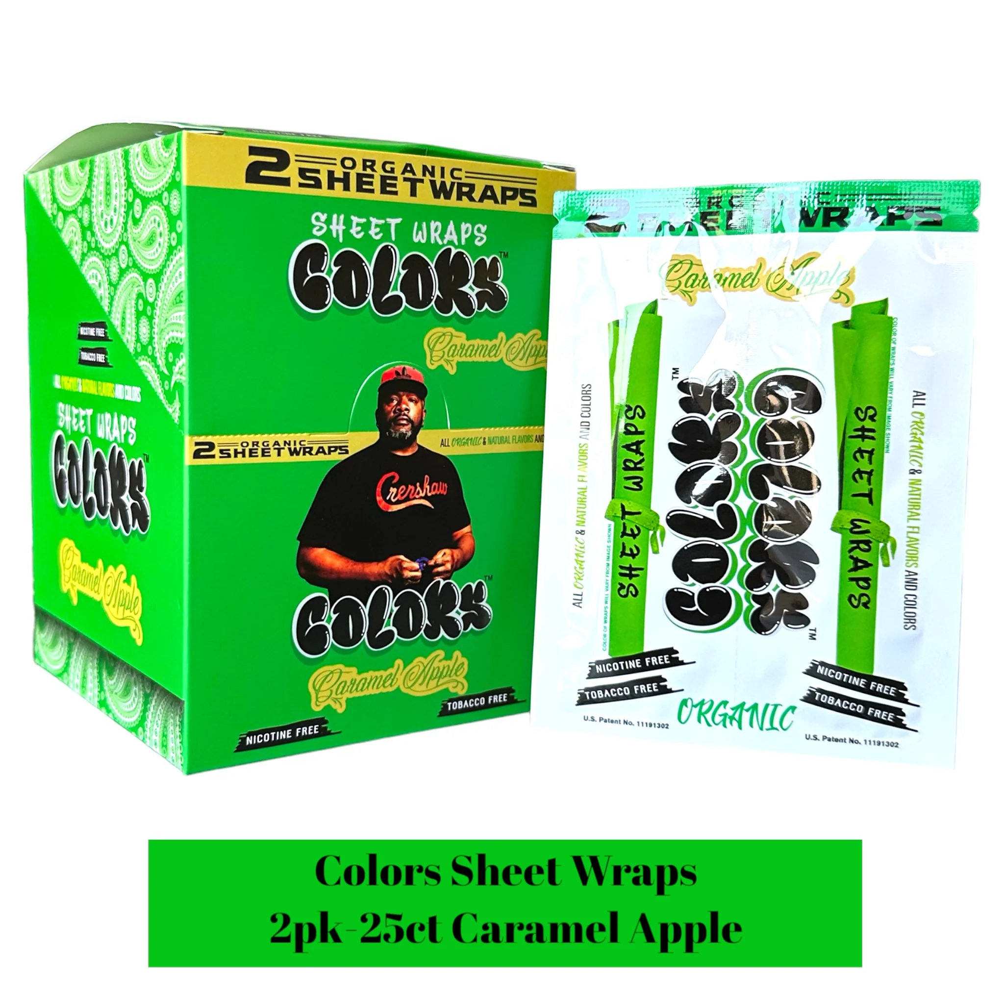 COLORS Sheet Wraps Organic 2pk-25ct - Image 12