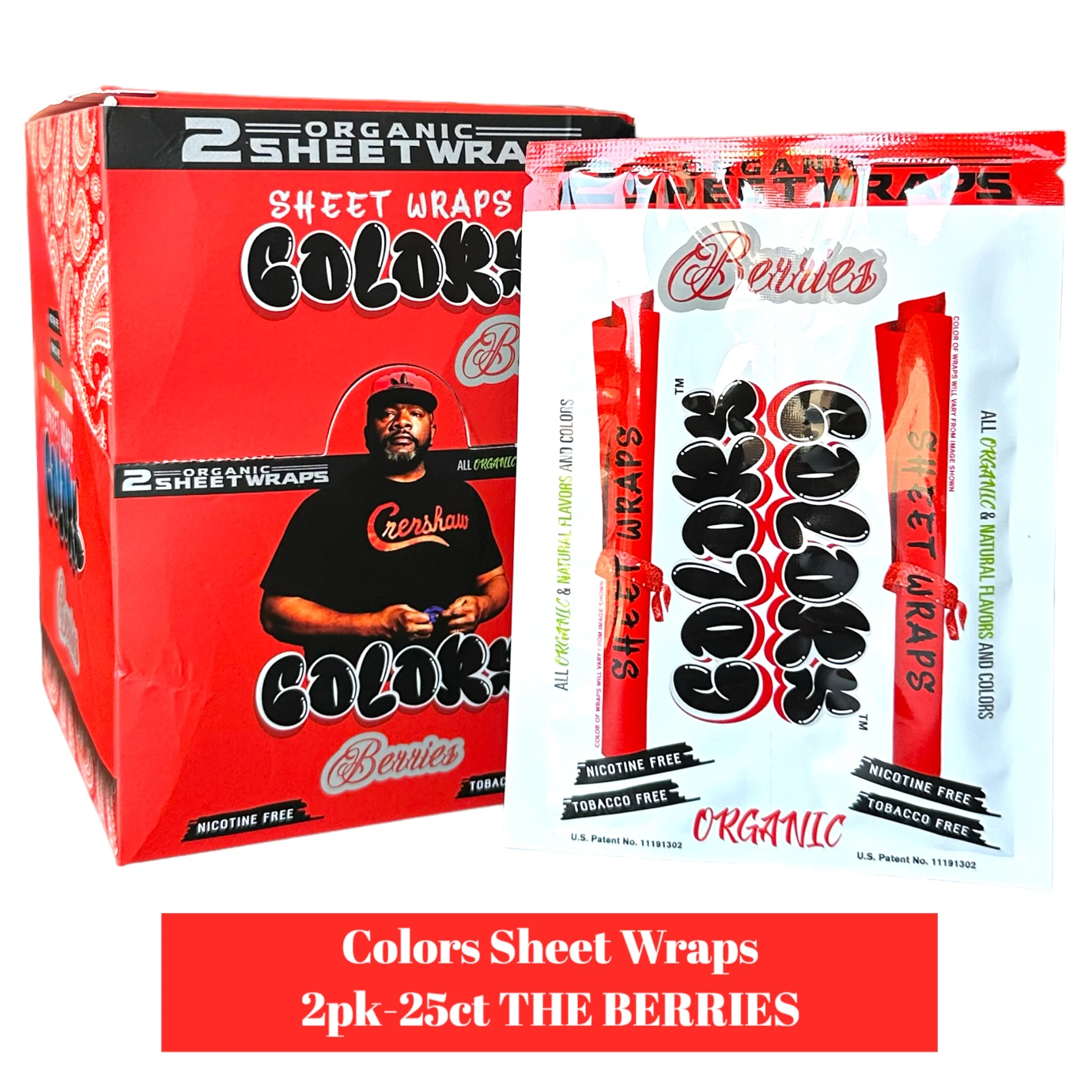COLORS Sheet Wraps Organic 2pk-25ct - Image 4