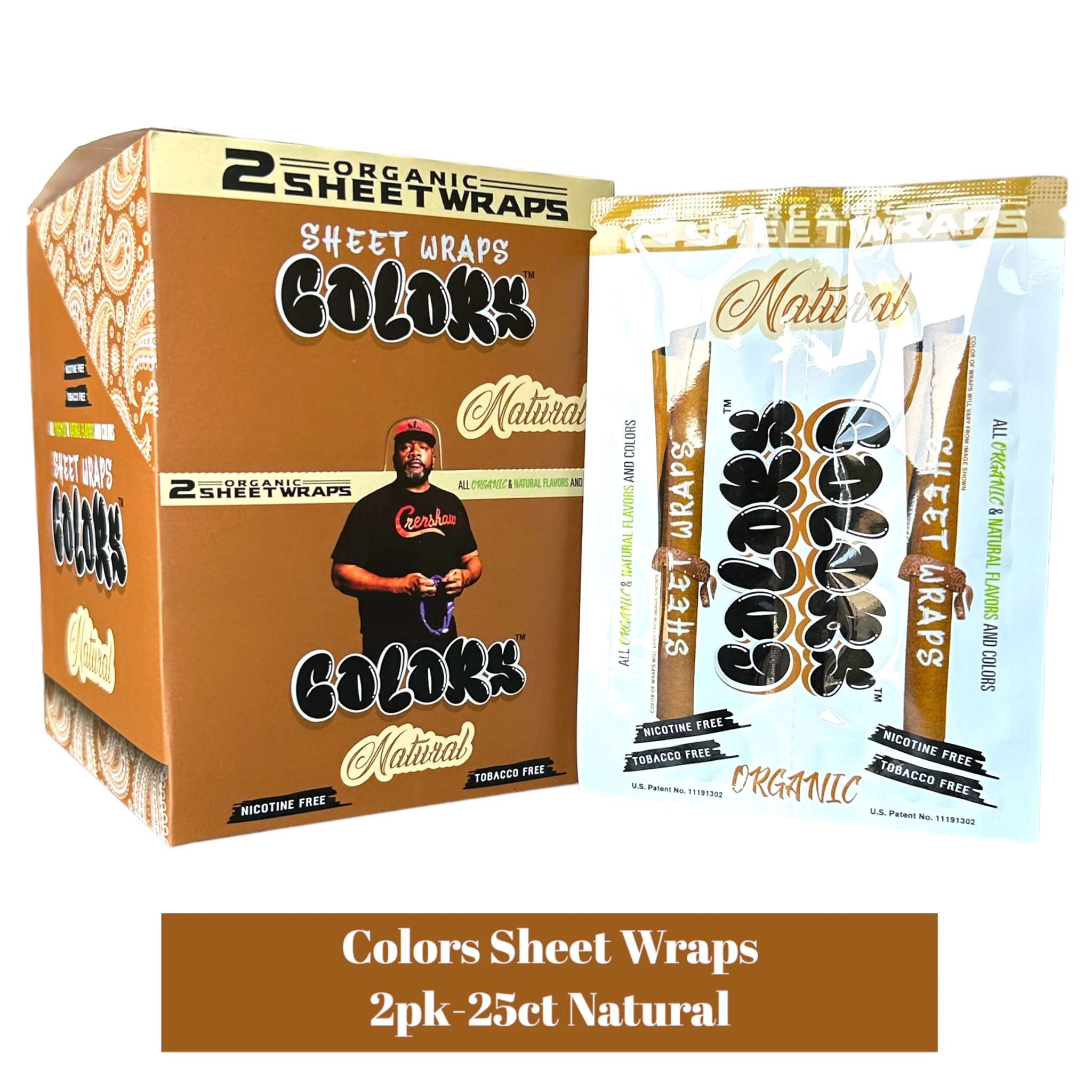 COLORS Sheet Wraps Organic 2pk-25ct - Image 9