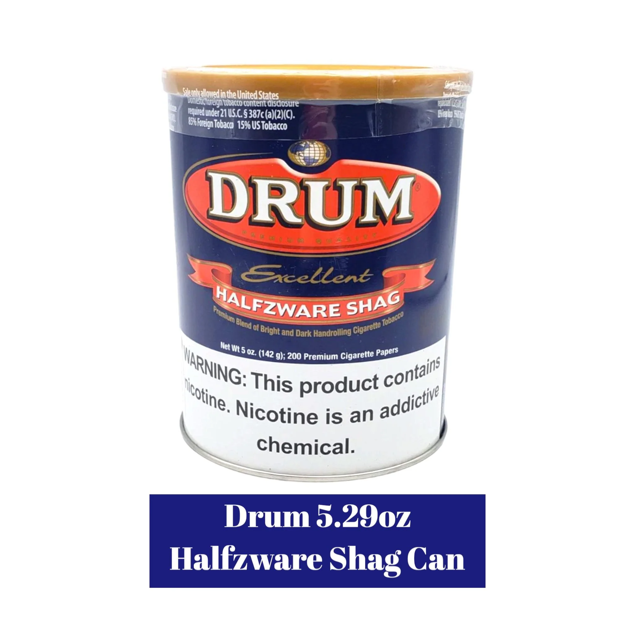 Drum Loose Tobacco 5.29oz Can- 1ct - Image 2