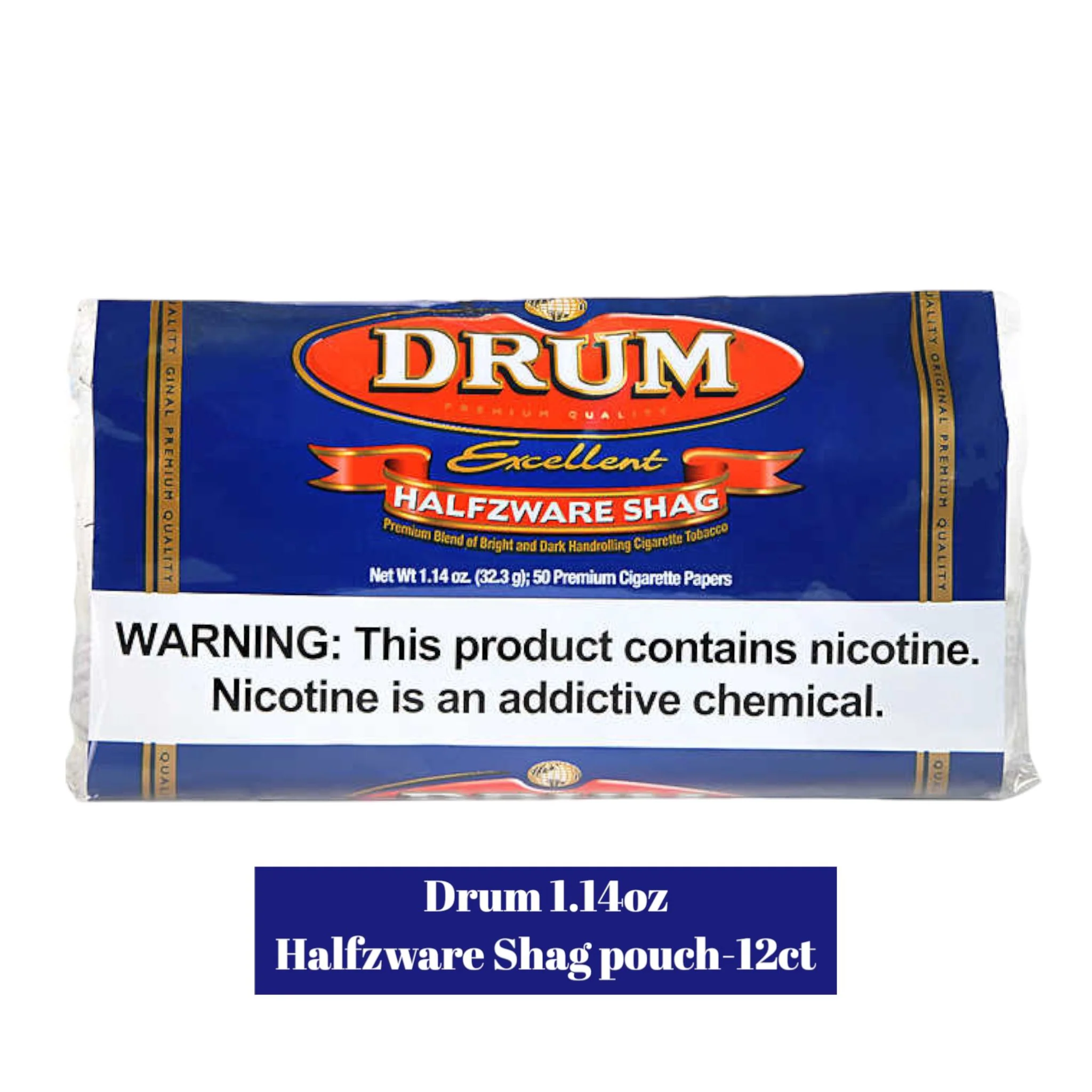 Drum Pouch 1.14oz- 12ct - Image 2