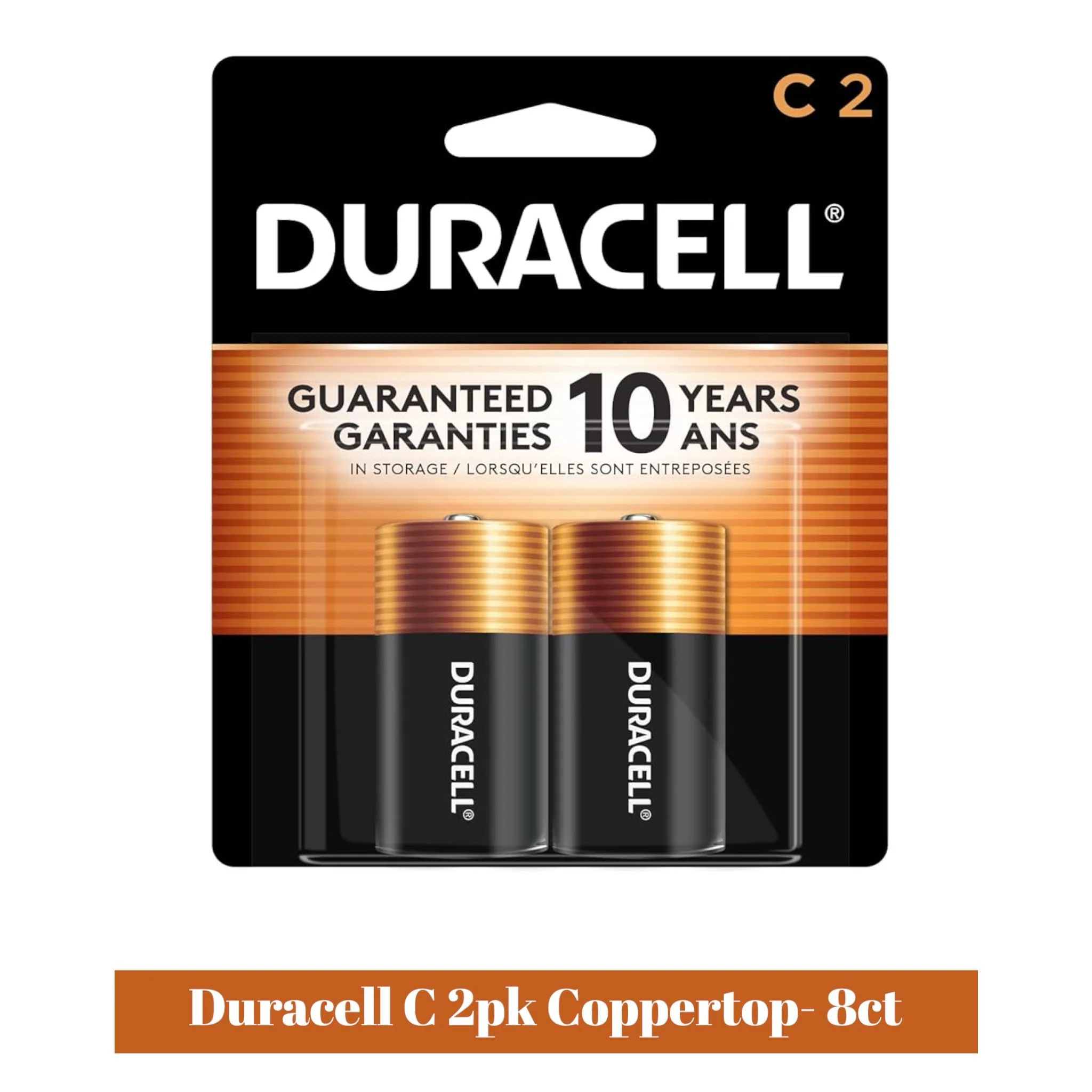 Duracell C2 2pk Coppertop- 8ct - Image 2