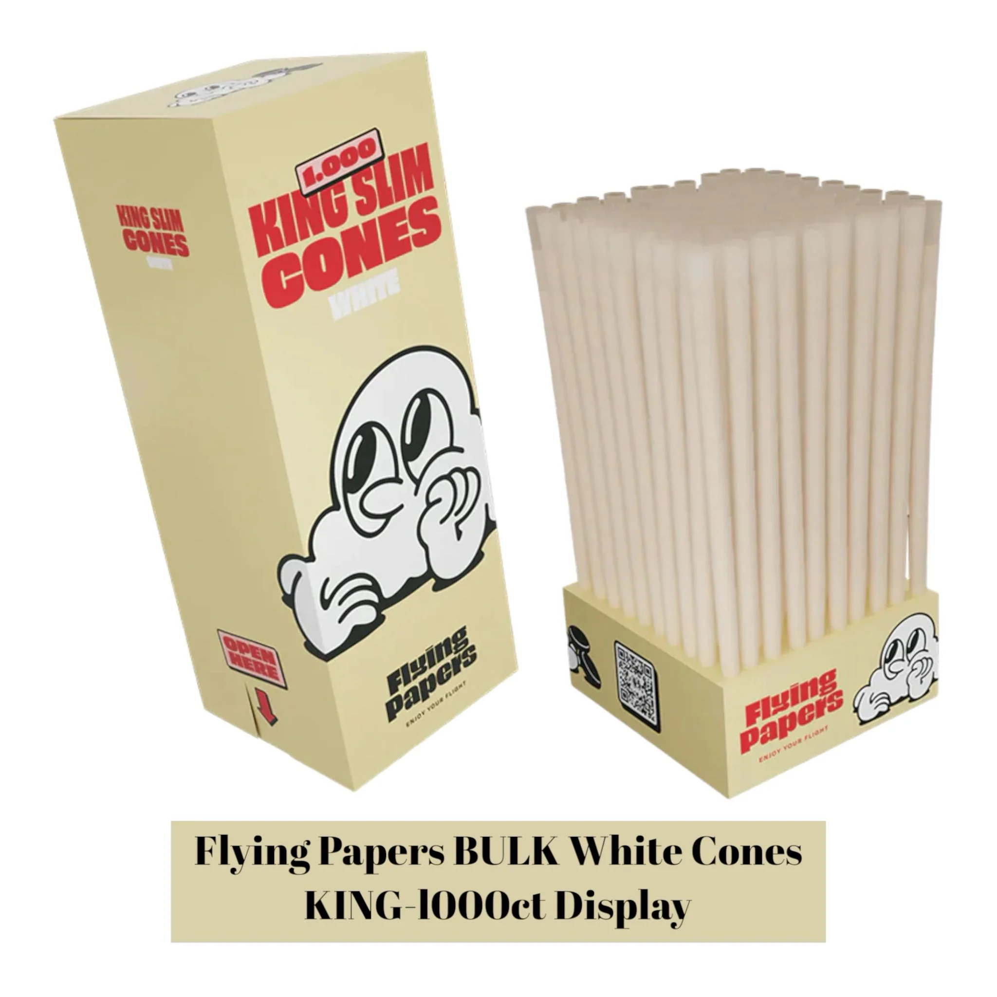 Flying Paper King Cones - 1000ct - Image 2