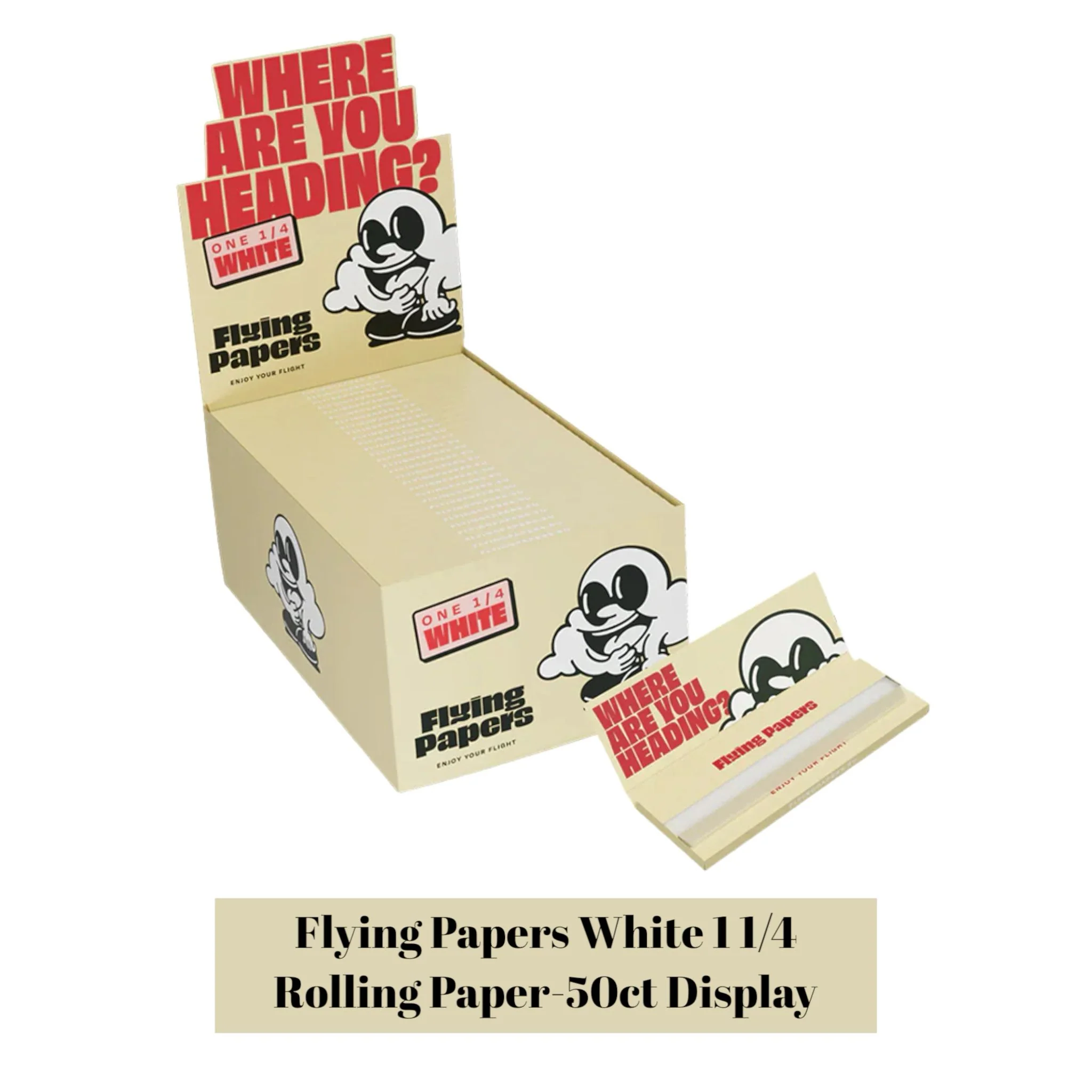 Flying Paper Rolling Papers 1 1/4-50ct - Image 2