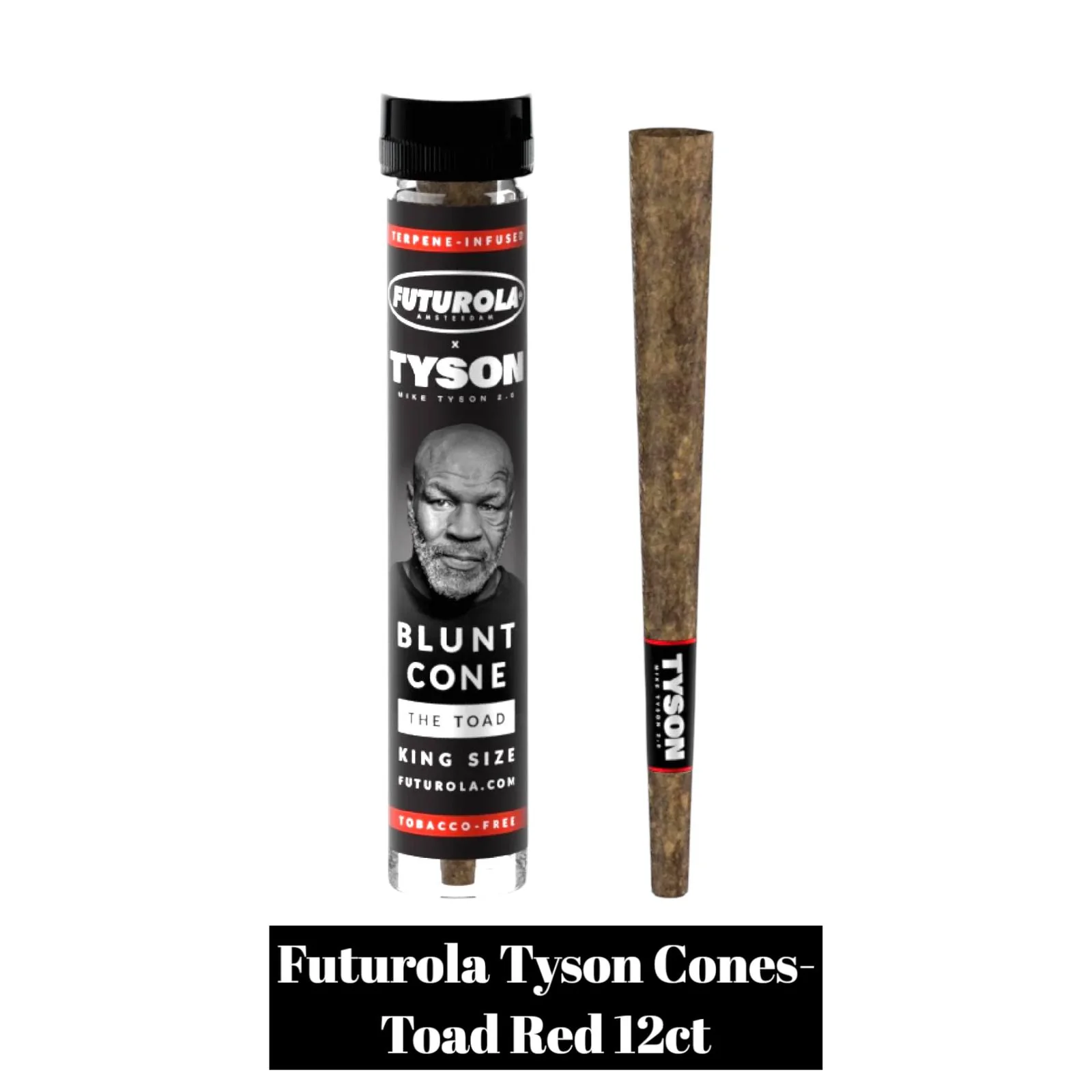 Futurola Tyson Cones- Toad Red 12ct - Image 2