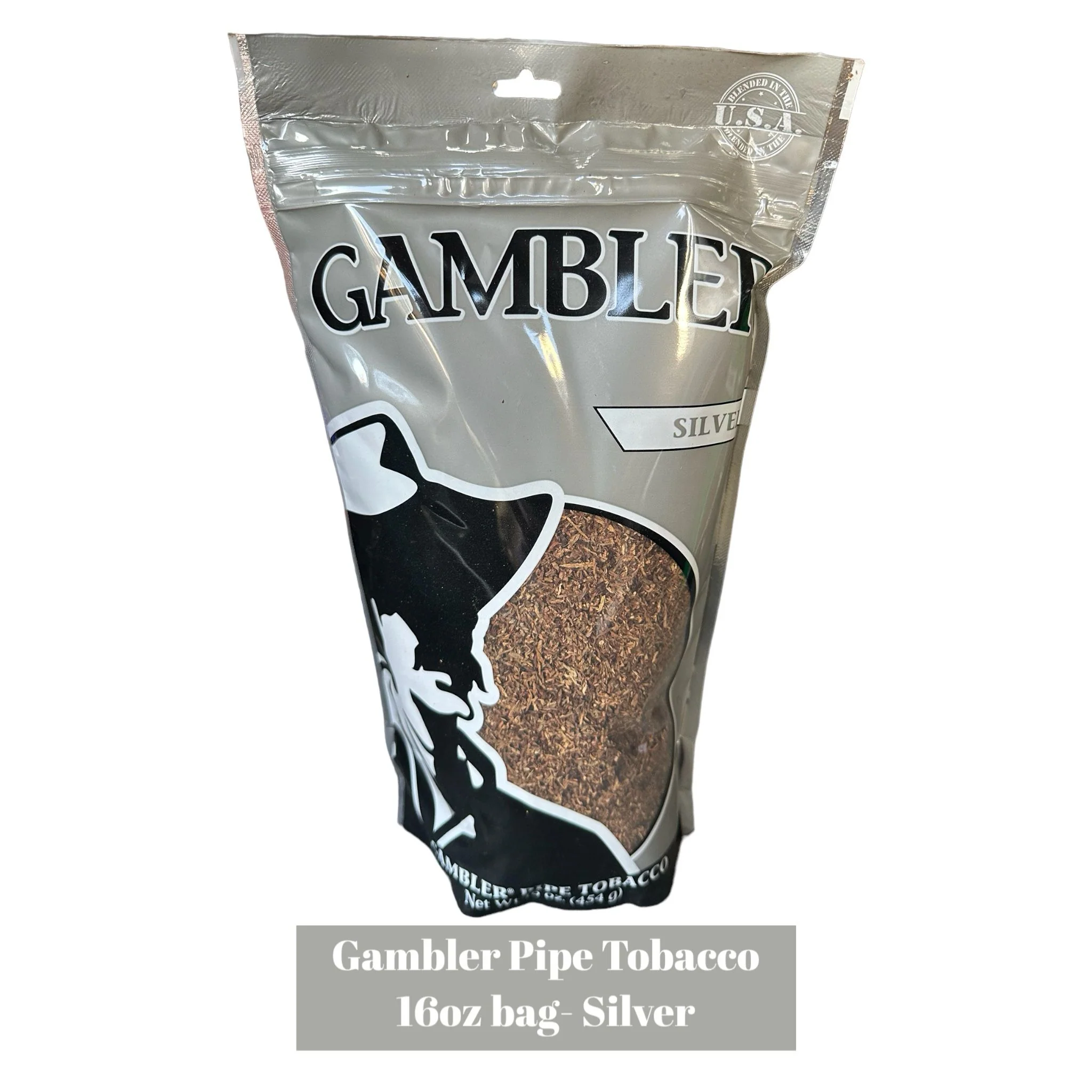 Gambler Pipe Tobacco Bag - 16oz - Image 2