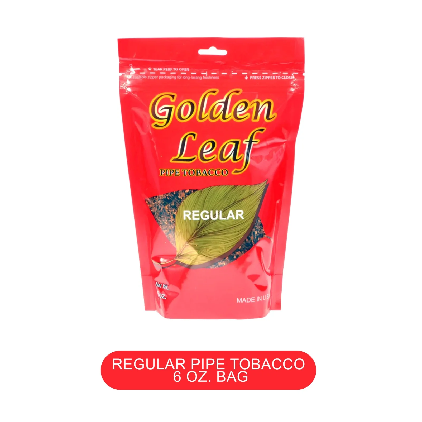 Golden Leaf Pipe Tobacco 6oz Bag - Image 3