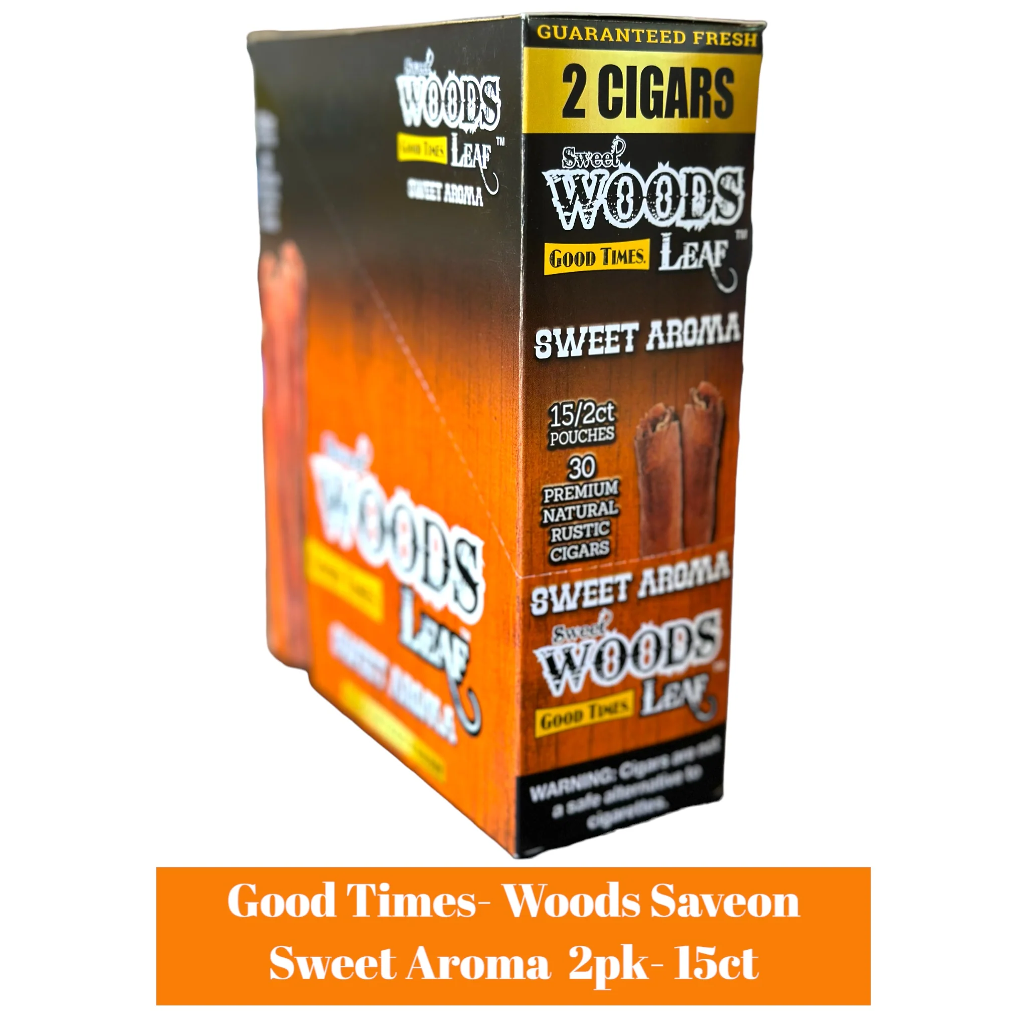 Good Times Woods Saveon Cigarillos Pouch 2pk Display- 15ct - Image 7