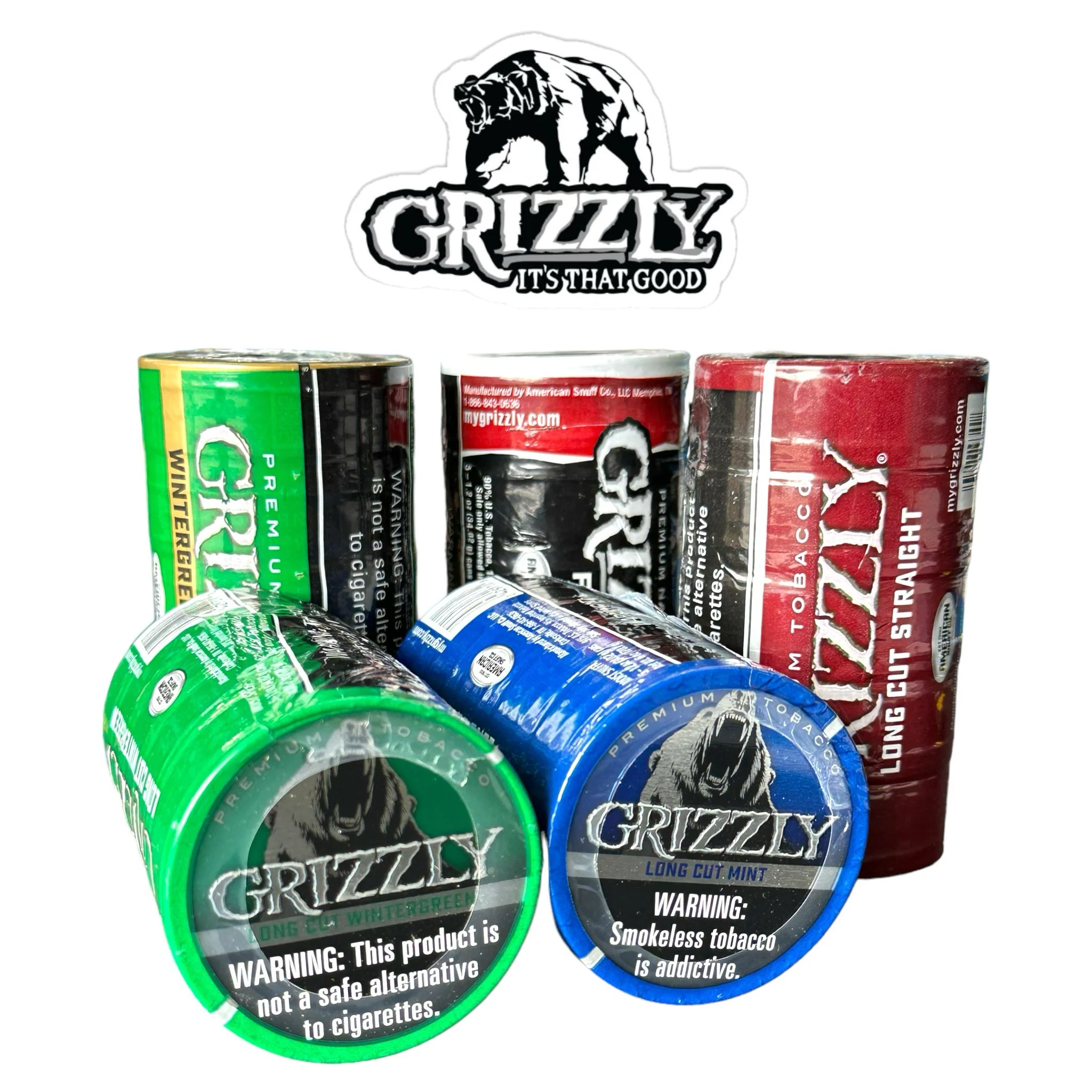Grizzly Cans - 5ct