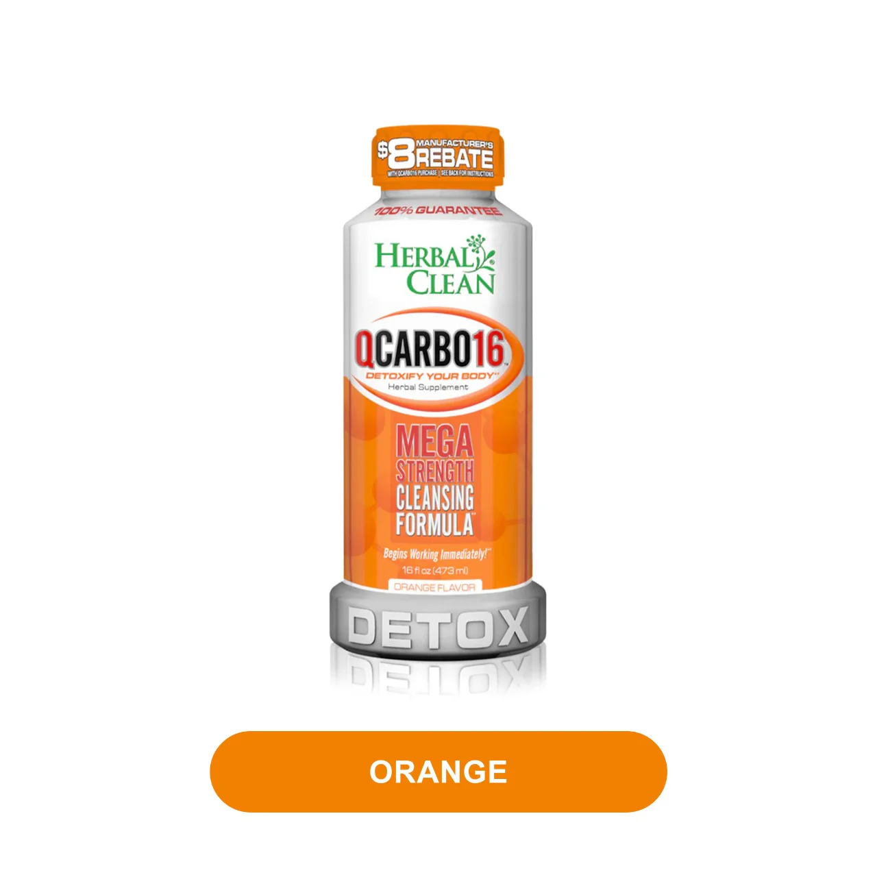 Herbal Clean QCarbo 16oz Same day Detox - Image 5