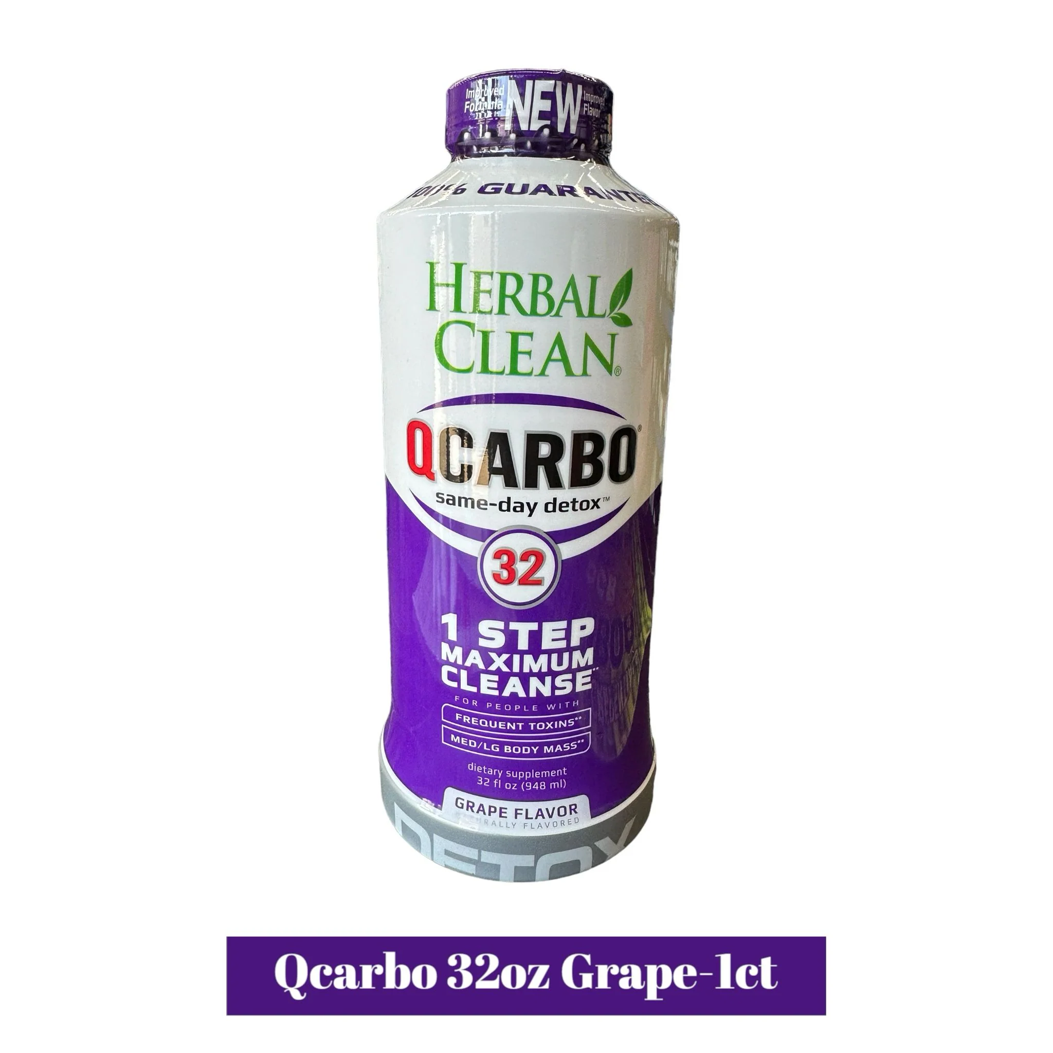 Herbal Clean Qcarbo 32oz Detox -1ct - Image 3
