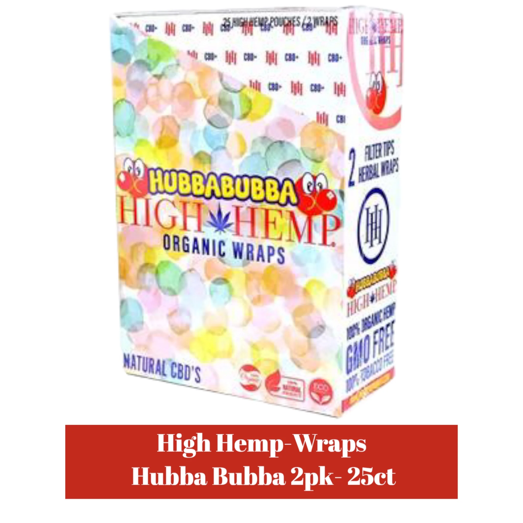 High Hemp Herbal Blunt Wraps 2pk- 25ct - Image 13