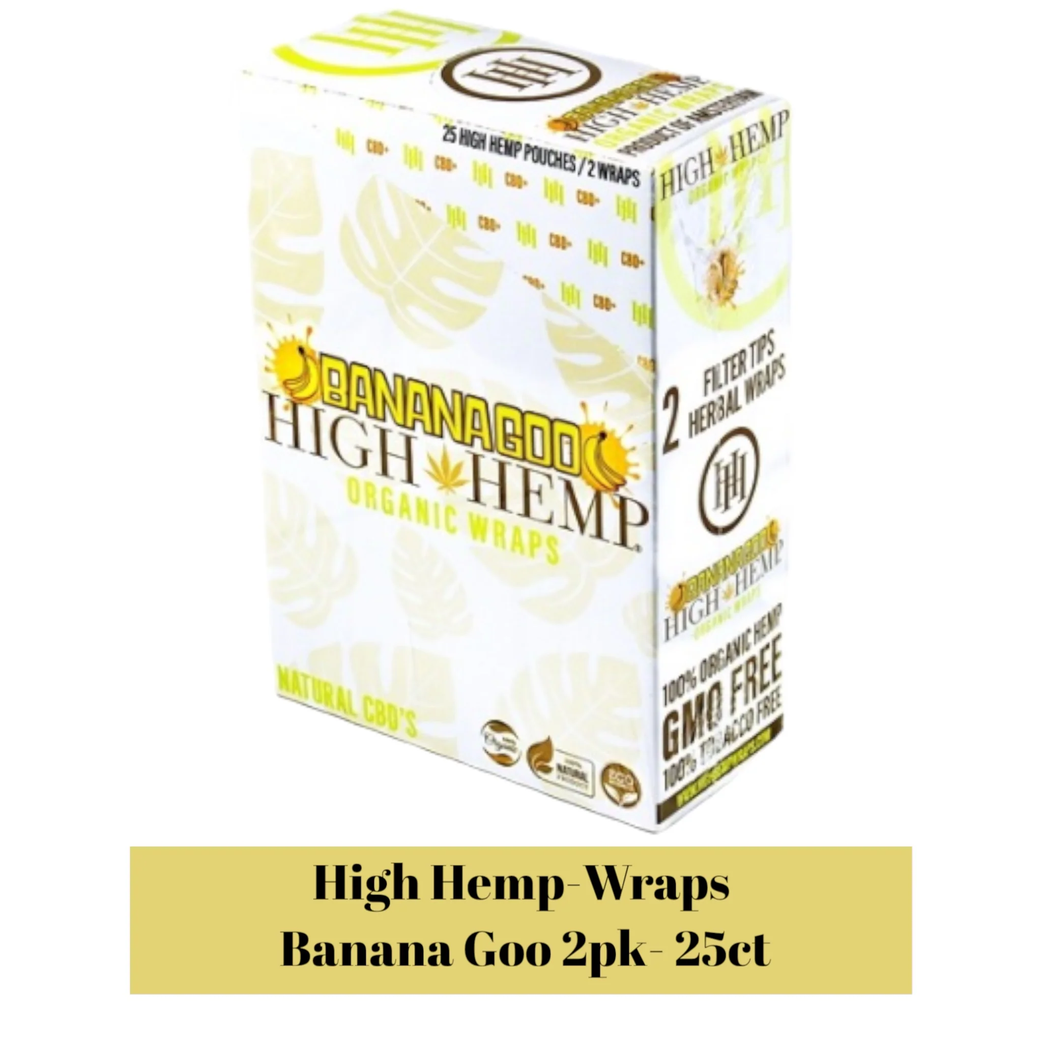 High Hemp Herbal Blunt Wraps 2pk- 25ct - Image 5