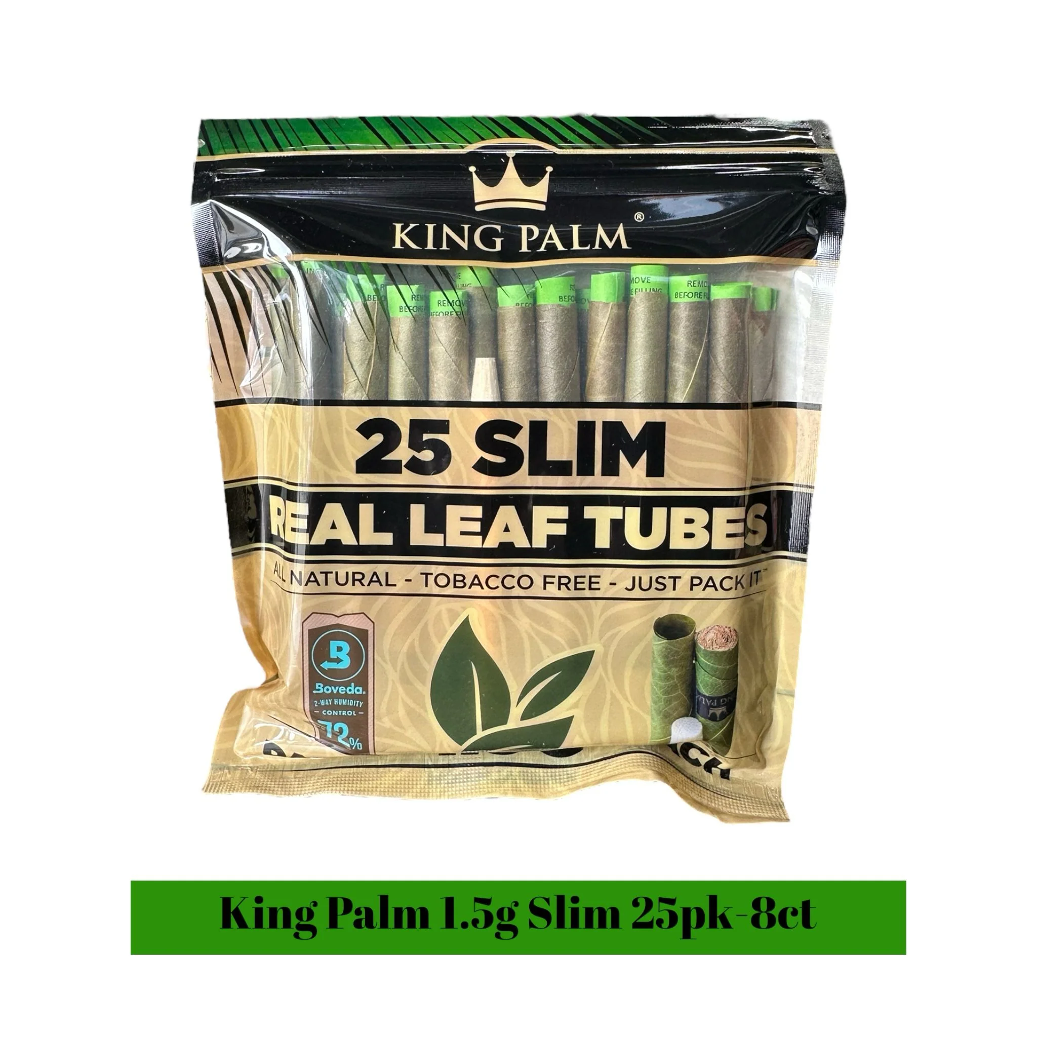 King Palm 1.5g-Slim Rolls 25pack-8ct - Image 2