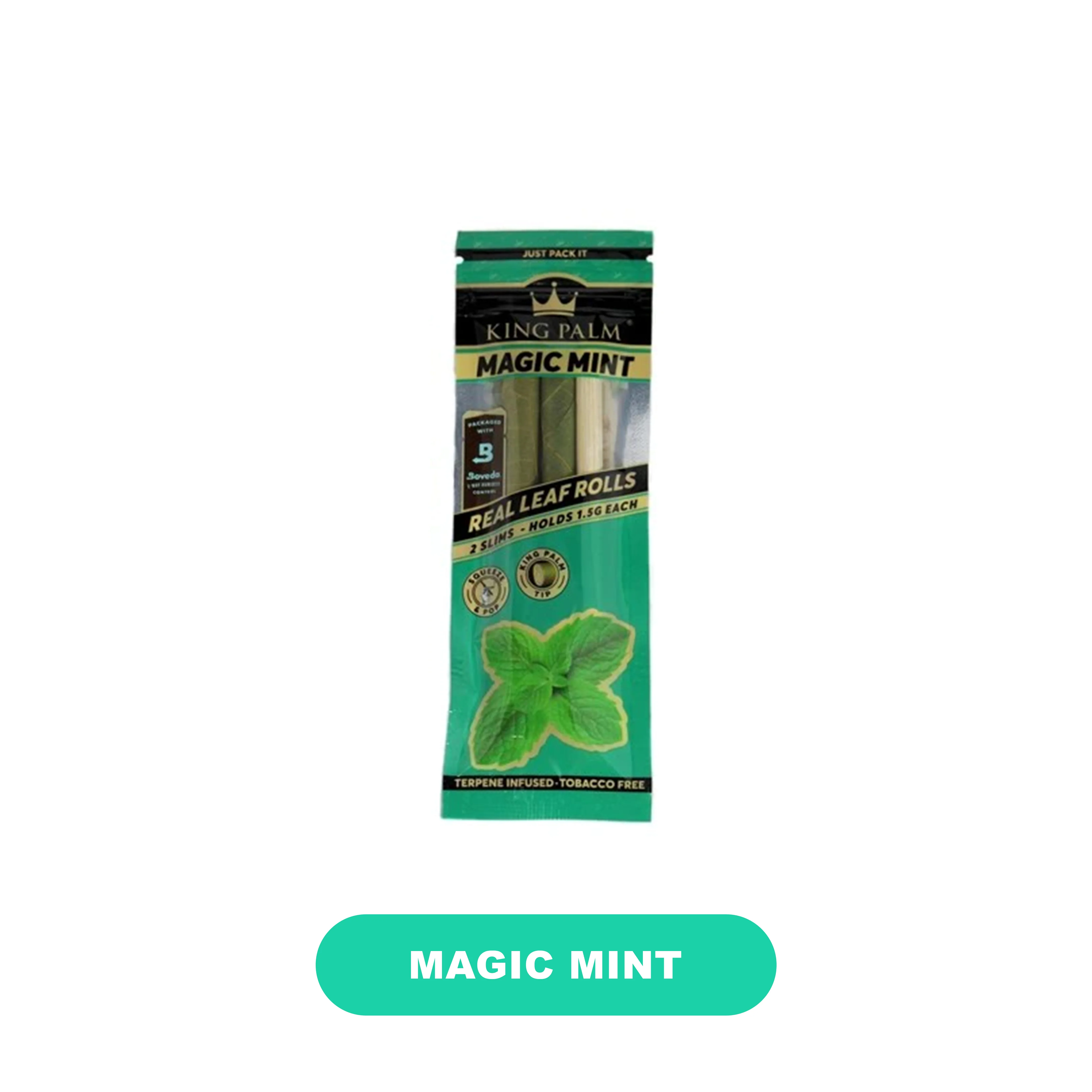 King Palm 2Slim Rolls 1.5gm 2pk-20ct - Image 3