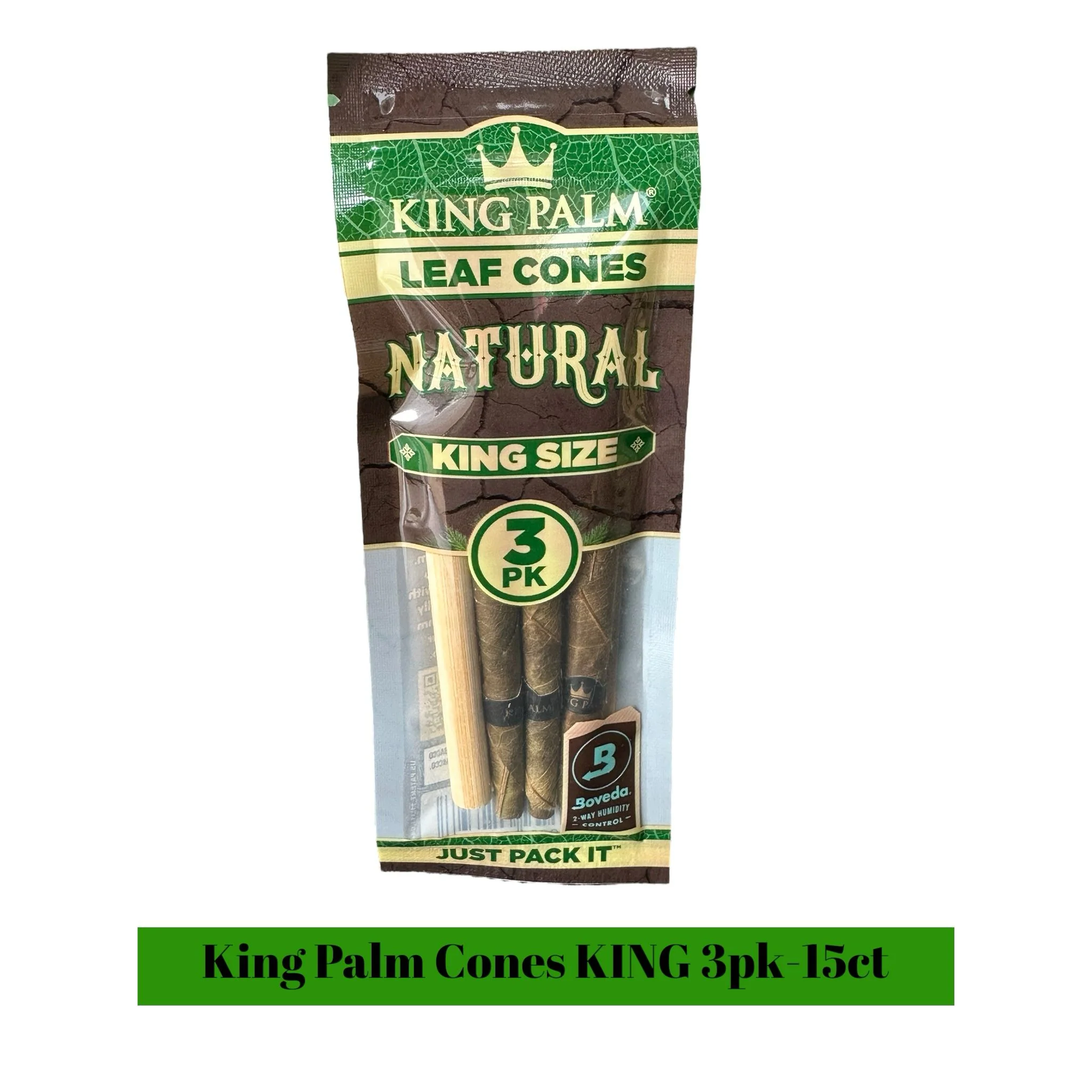 King Palms Cones King 3pk - 15ct - Image 2