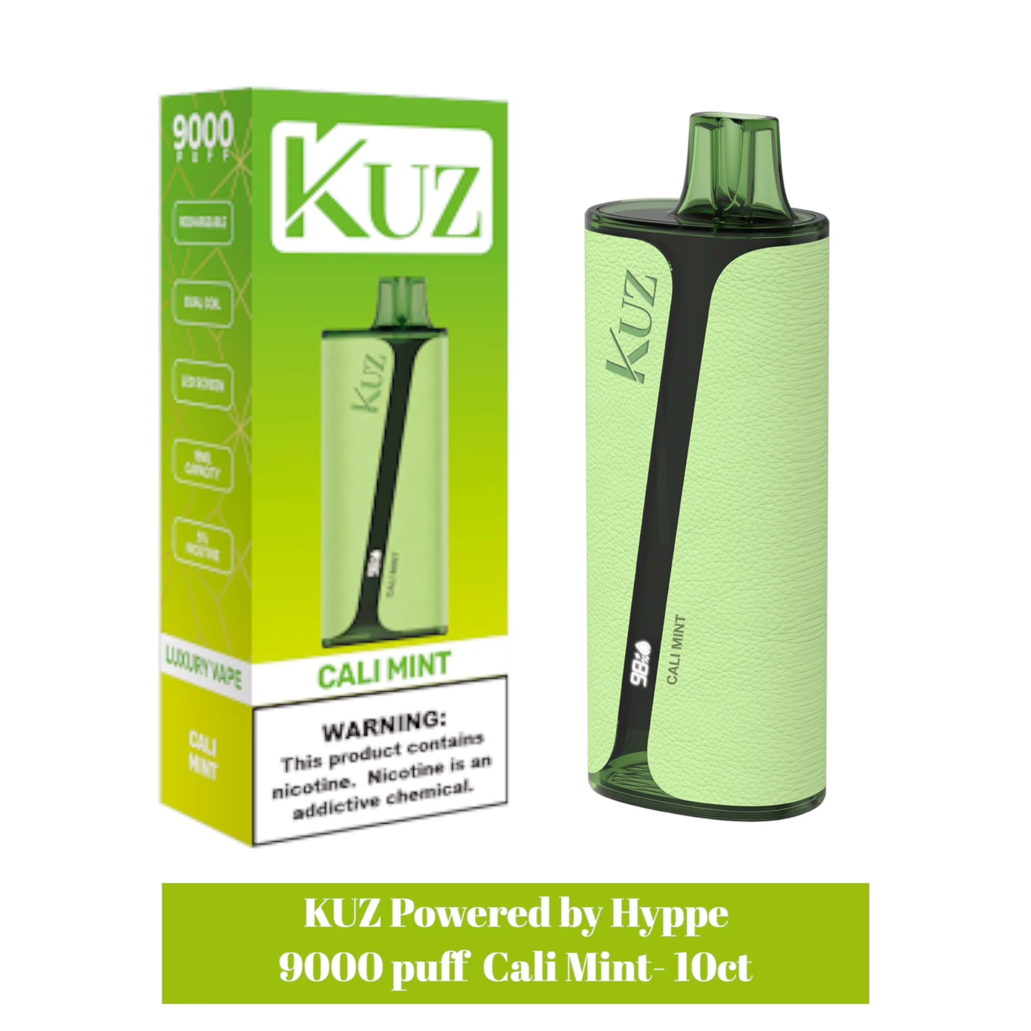 Kuz 9000 puff 5% Disposable Vape -10 pack - Image 10