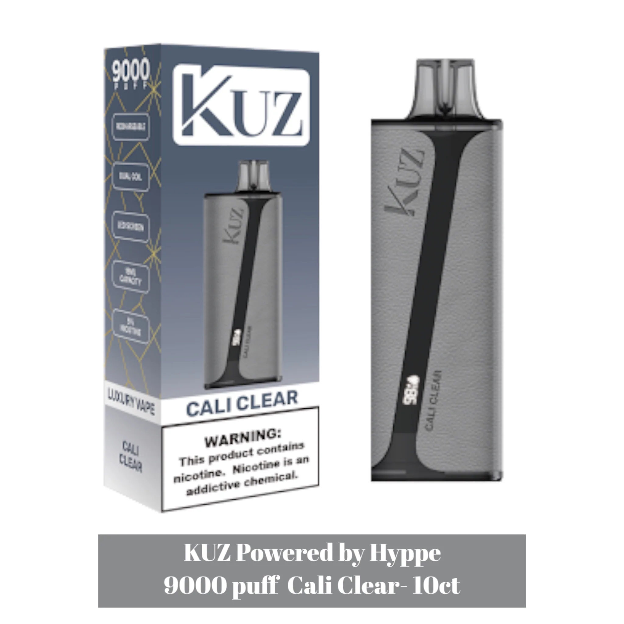 Kuz 9000 puff 5% Disposable Vape -10 pack - Image 8