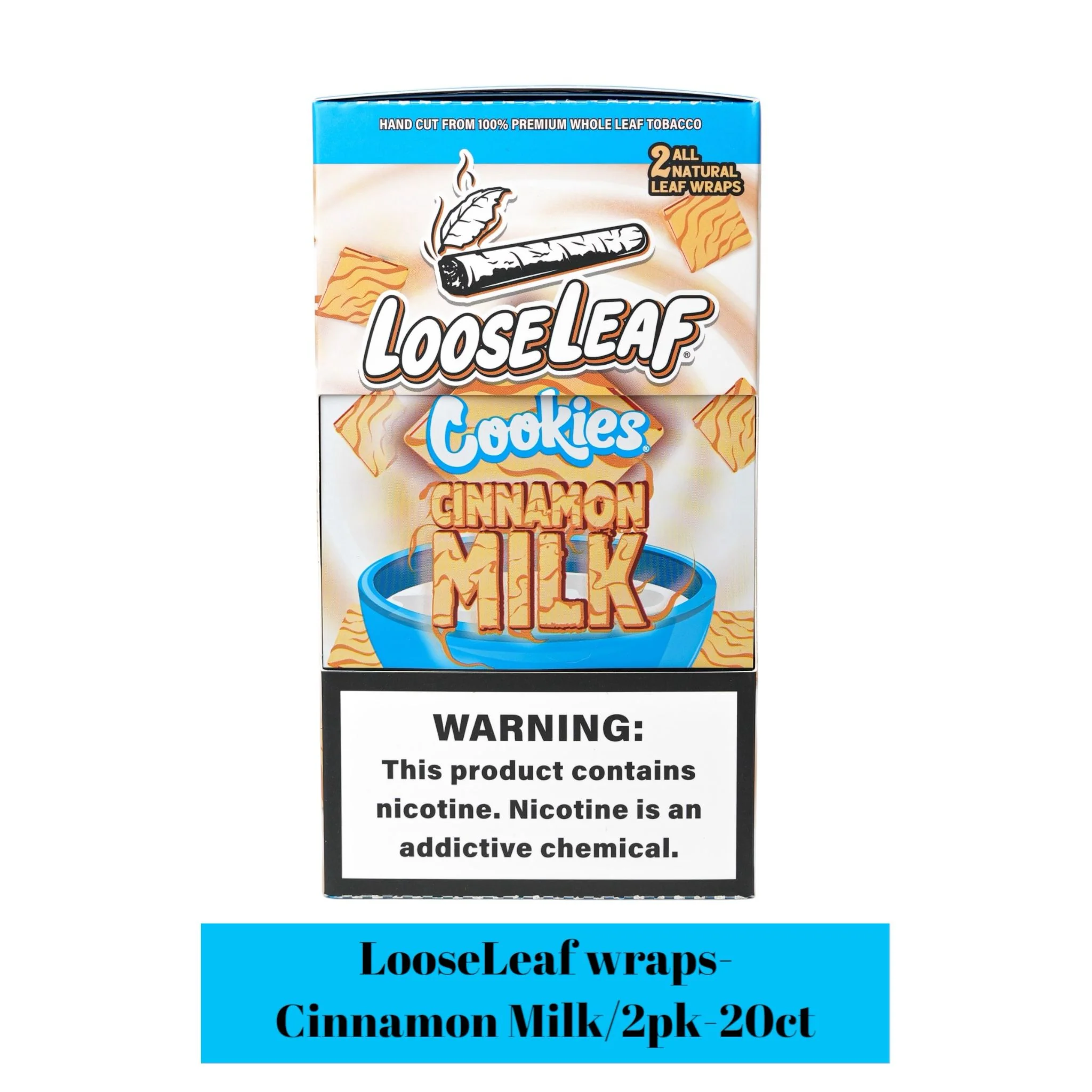 LooseLeaf wraps-Cinnamon Milk 2pk-20ct - Image 2
