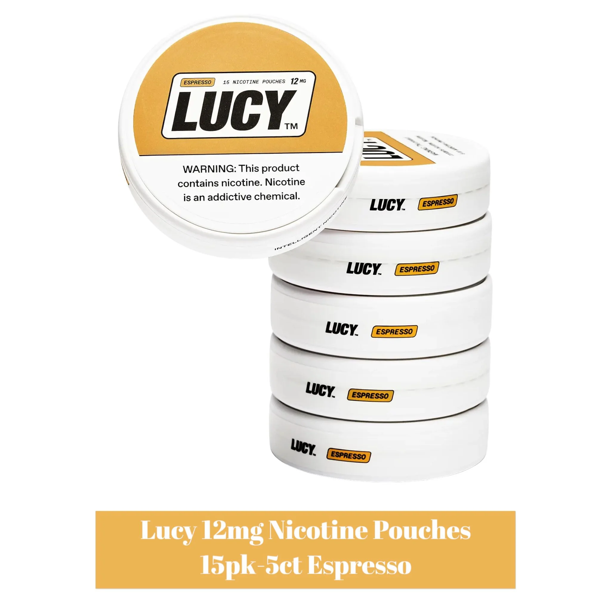 LUCY Nicotine Pouches 12mg 15pk -5ct - Image 4