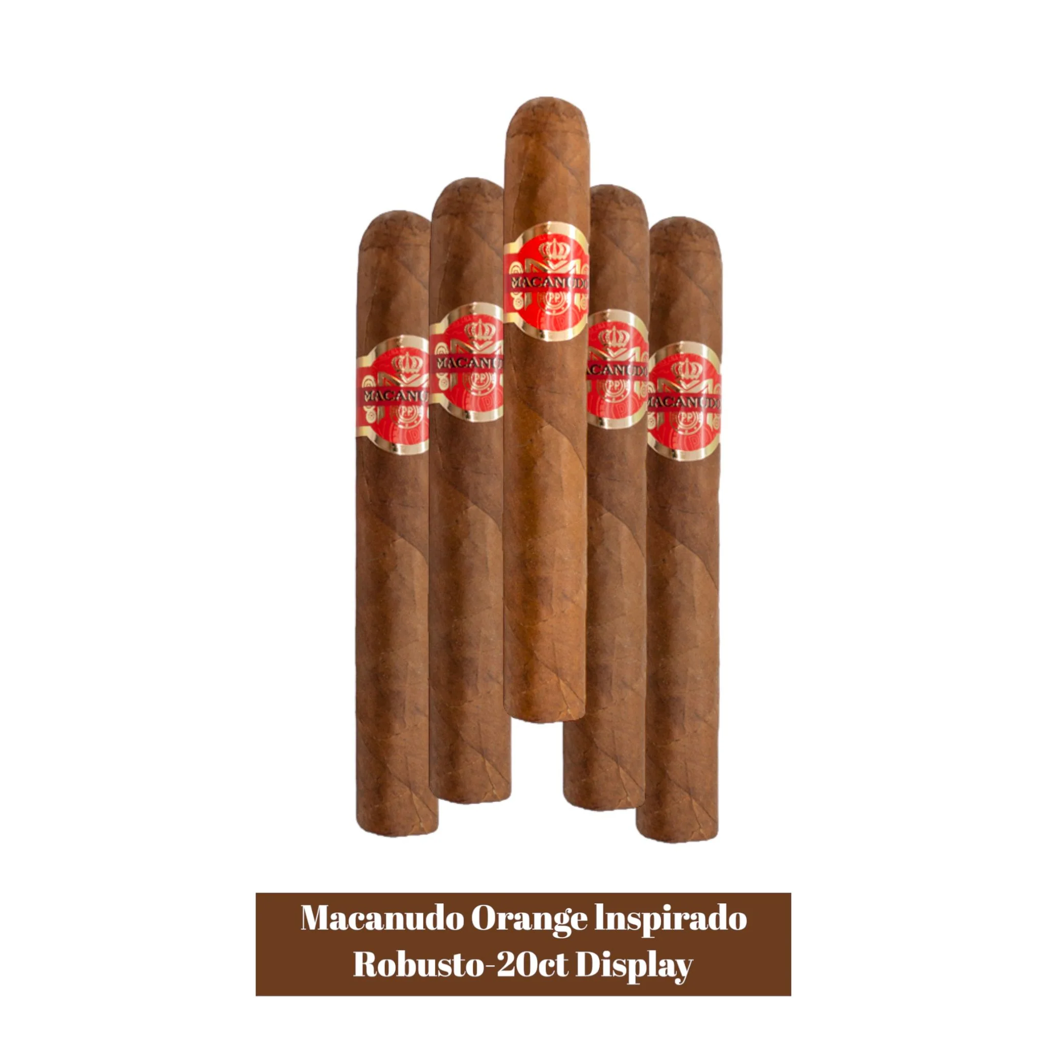 Macanudo Orange Inspirado Robusto-20ct Display - Image 2