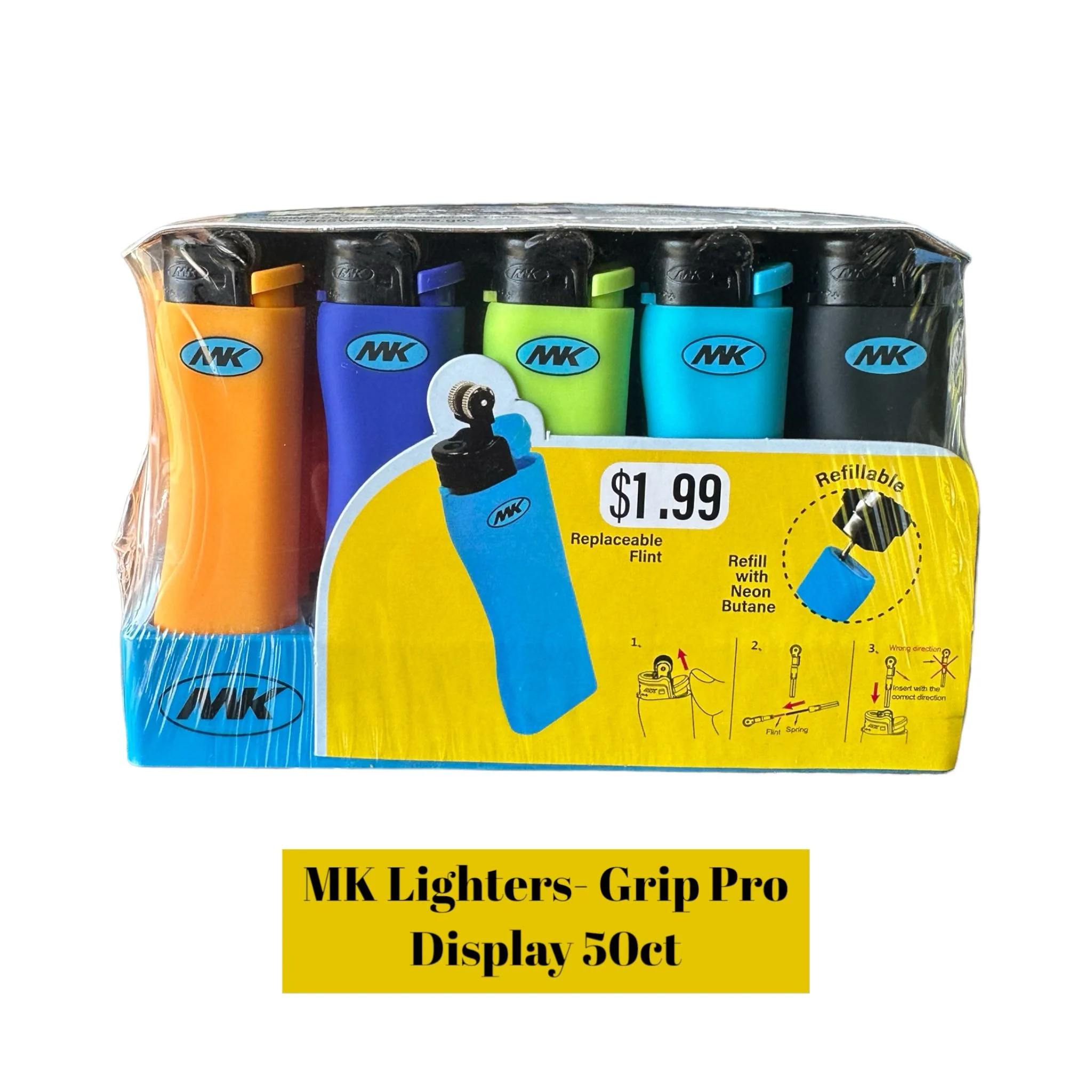 MK Lighter- Grip Pro 50ct - Image 2