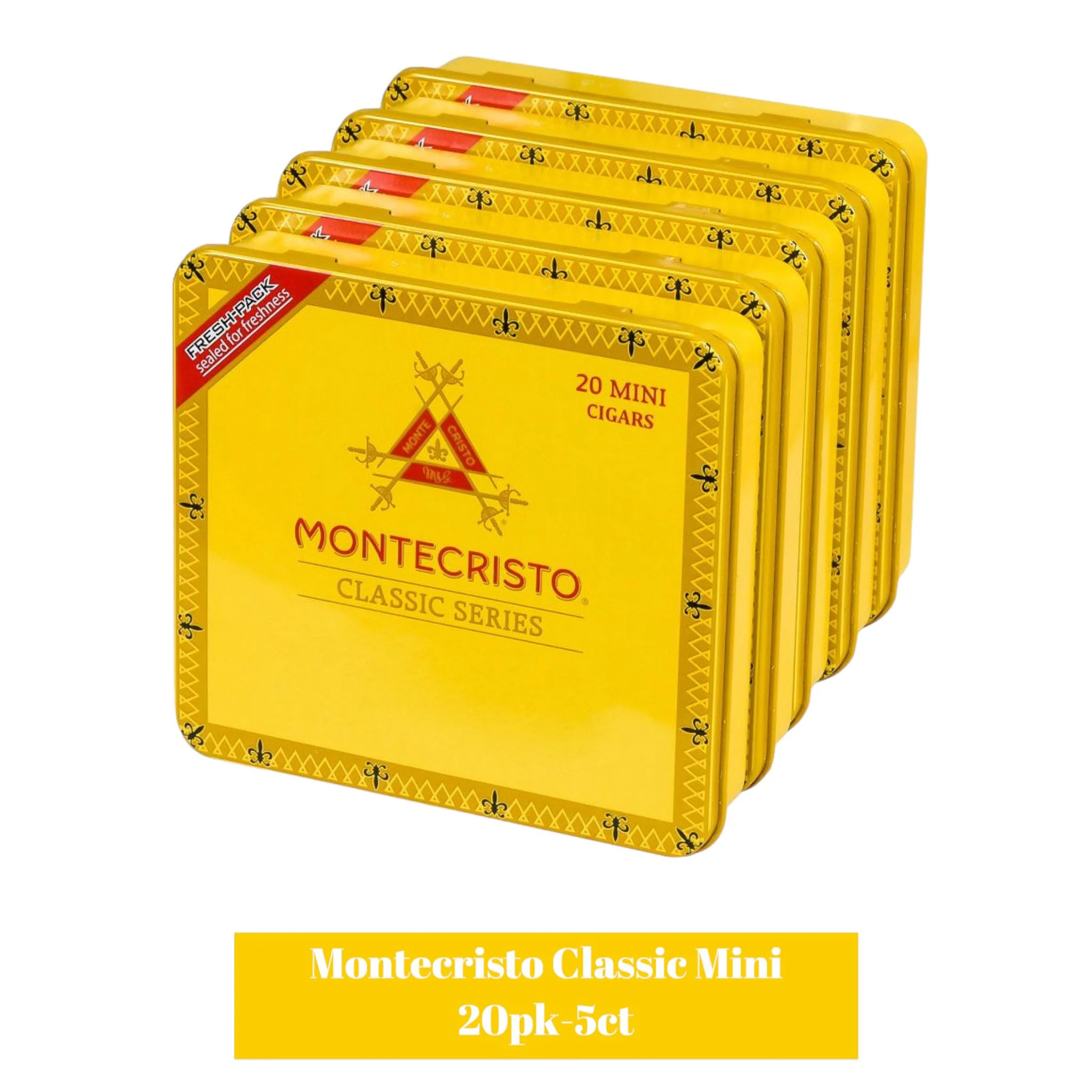 Montecristo Classic Mini 20pk -5ct - Image 2