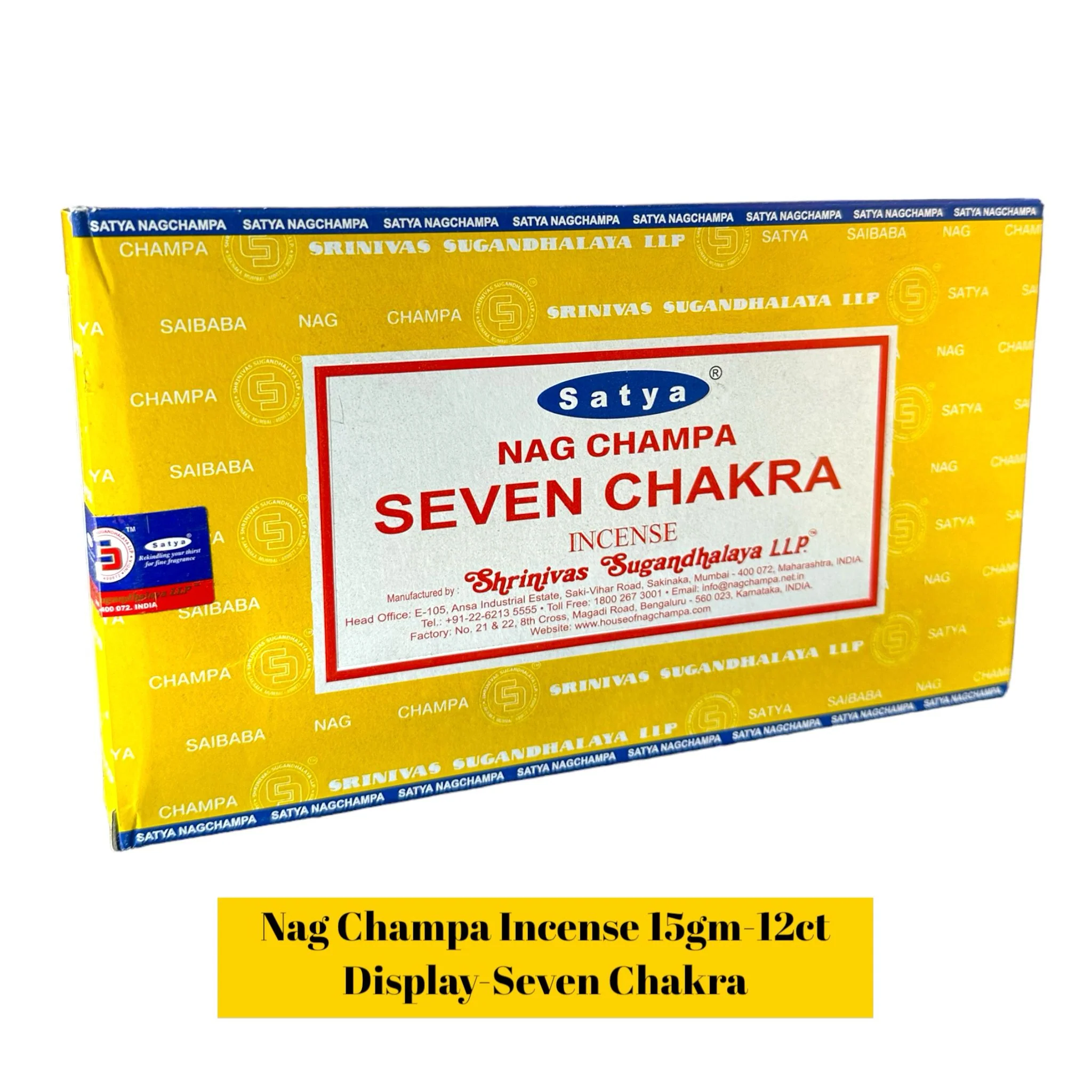 Nag Champa 15gm Display - Image 29