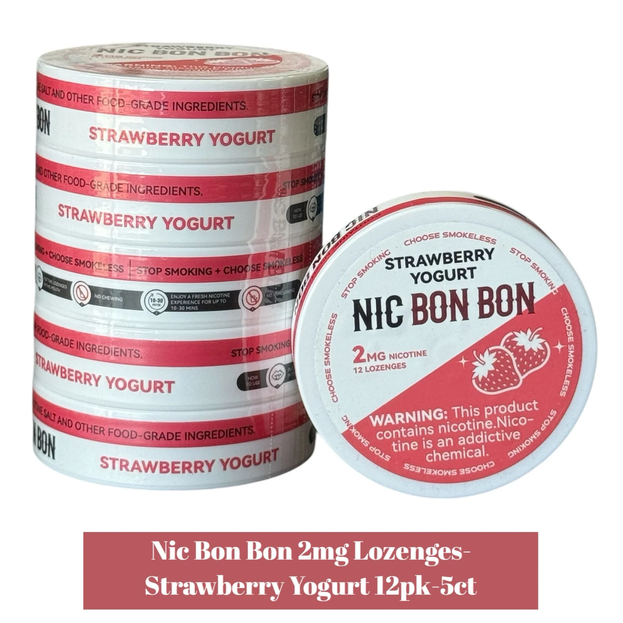 Nic Bon Bon 2mg Lozenges- 12pk-5ct - Image 3